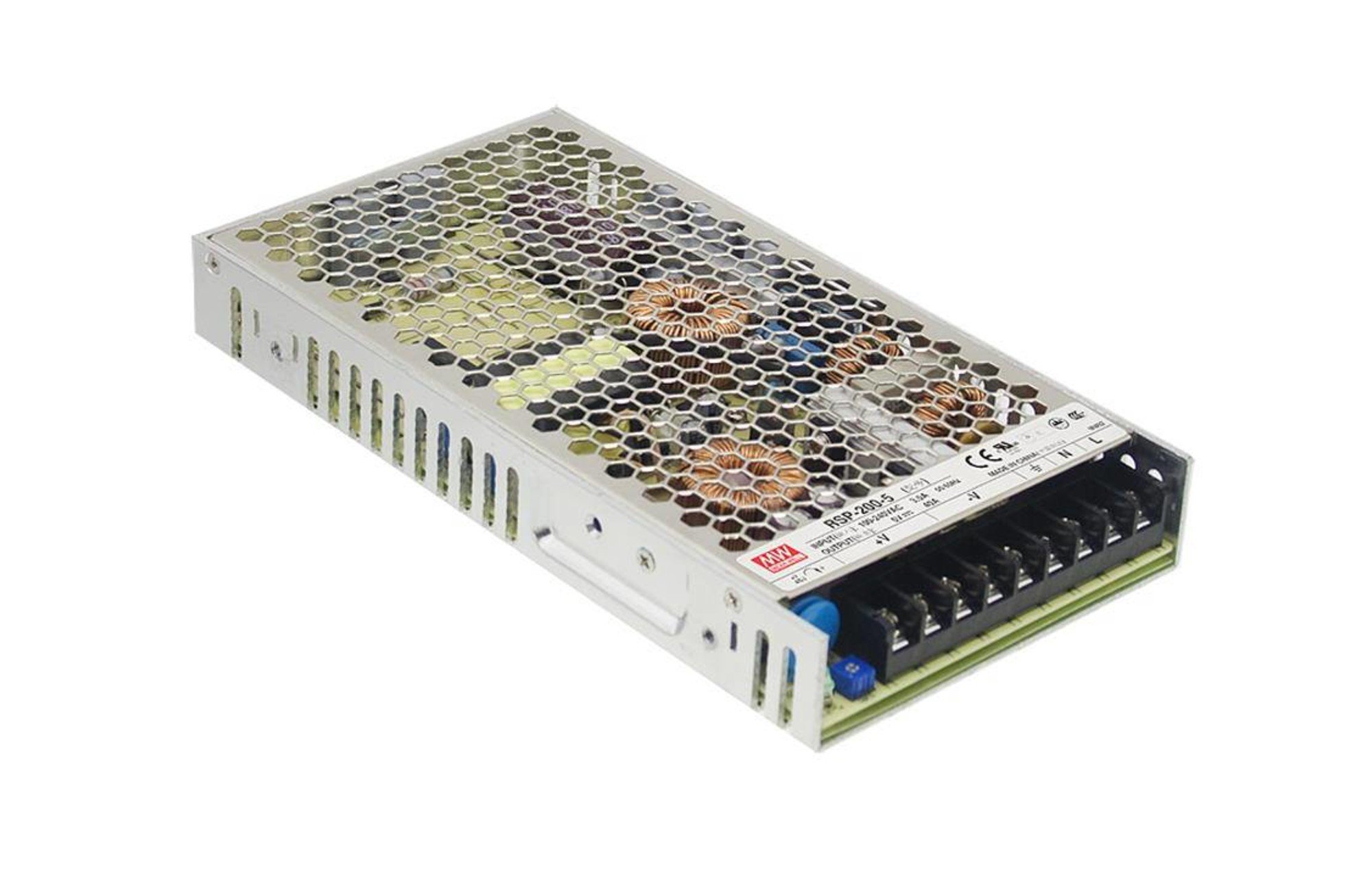 Mean Well RSP-200-27 27 VDC 7,5 A 200 W szabályozott kapcsolóüzemű tápegység