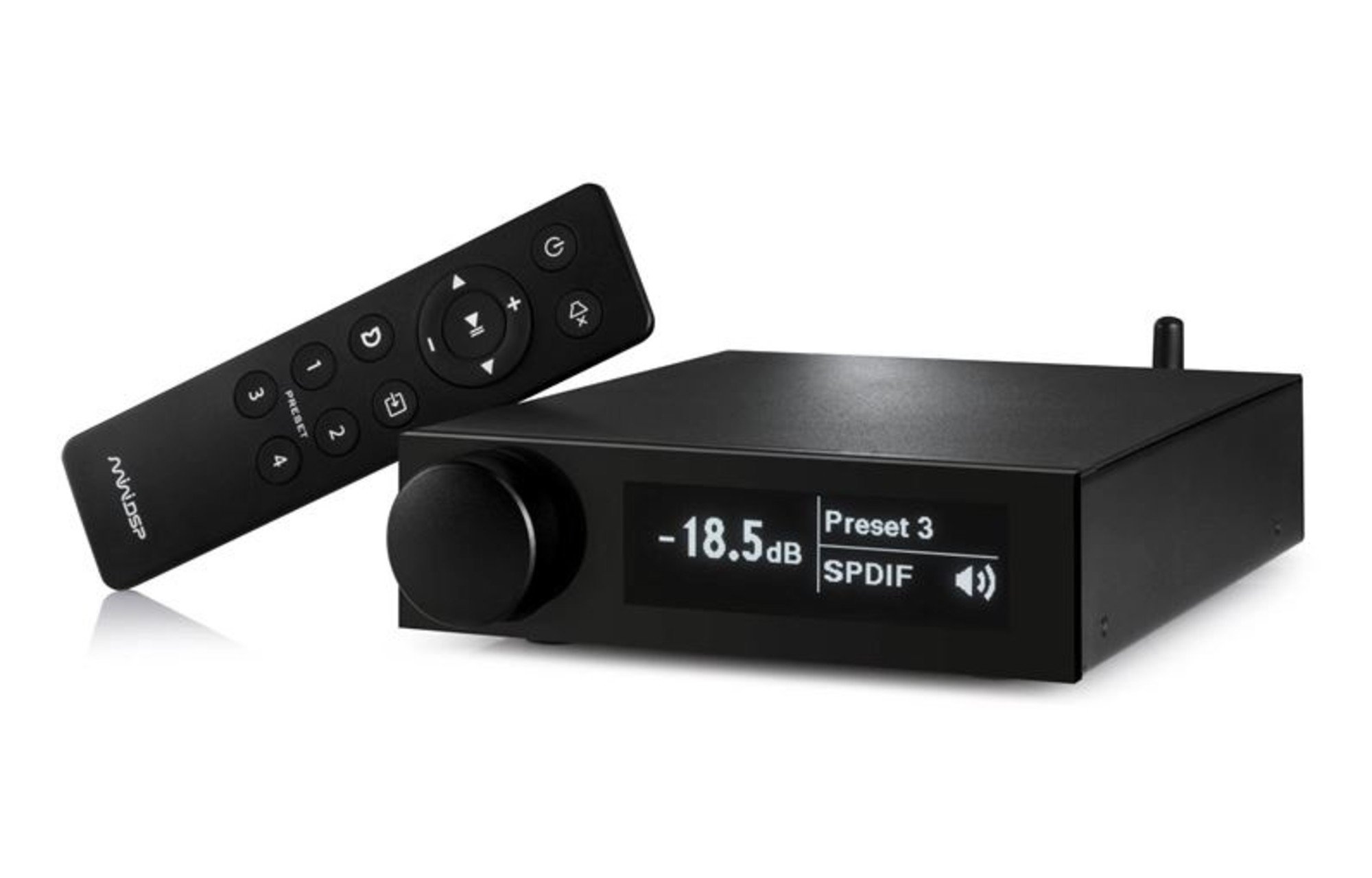 miniDSP 2x4 FLEX digitális jelfeldolgozó | Szimmetrikus (TRS)