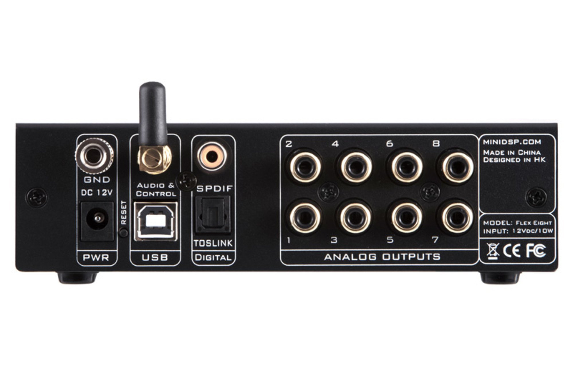 miniDSP Flex Eight 2x8 DSP audio processor