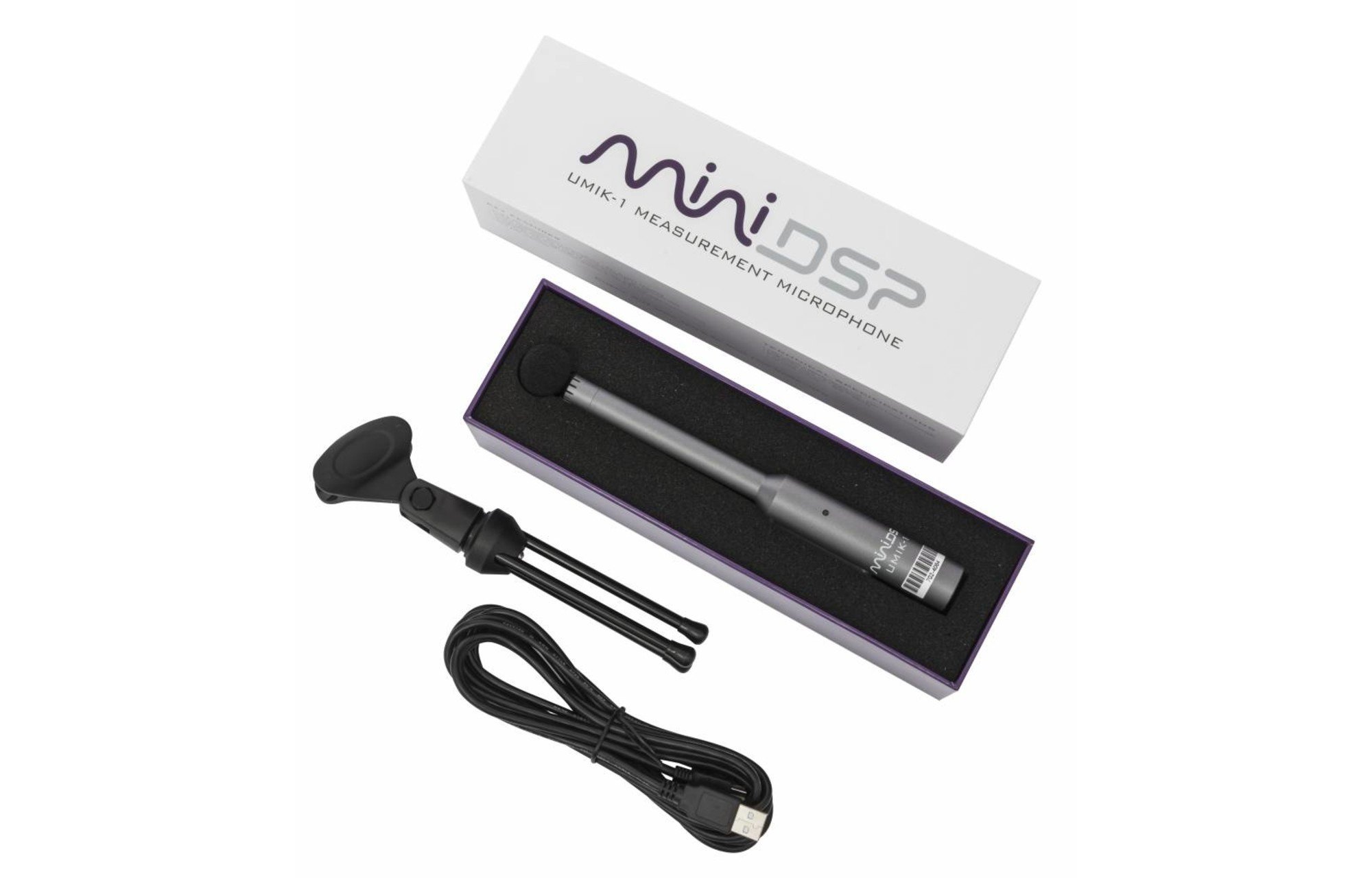 miniDSP UMIK-1 akusztikus USB mérőmikrofon