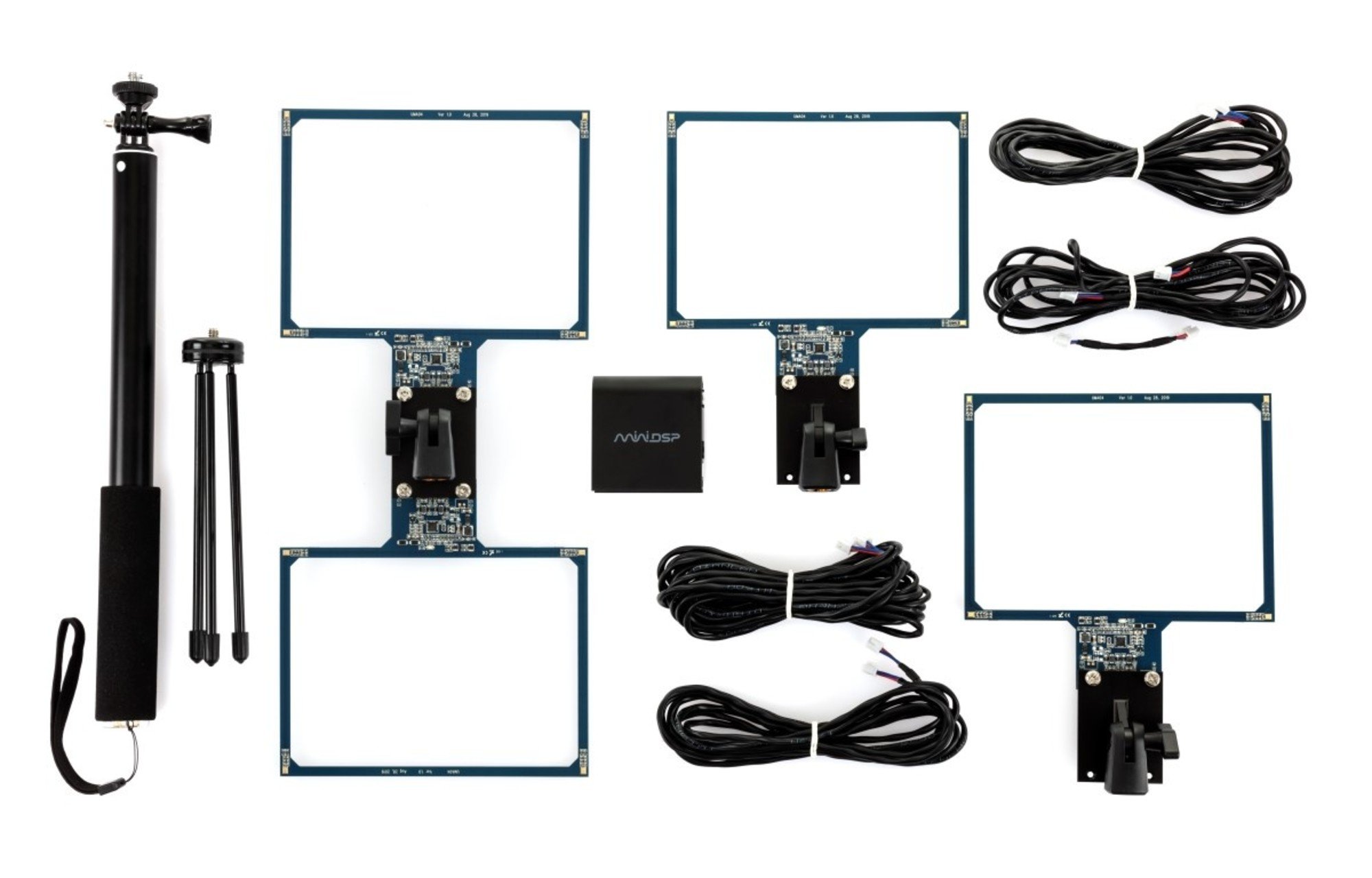 miniDSP UMIK-X-4 USB többcsatornás mikrofonrendszer