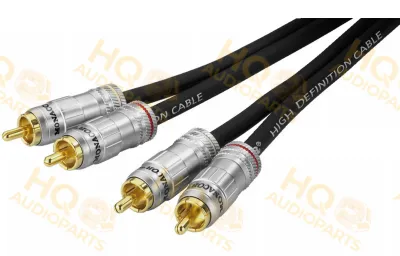 Monacor ACP-150/50 Professzionális sztereó audio csatlakozó kábel | 50 ohm