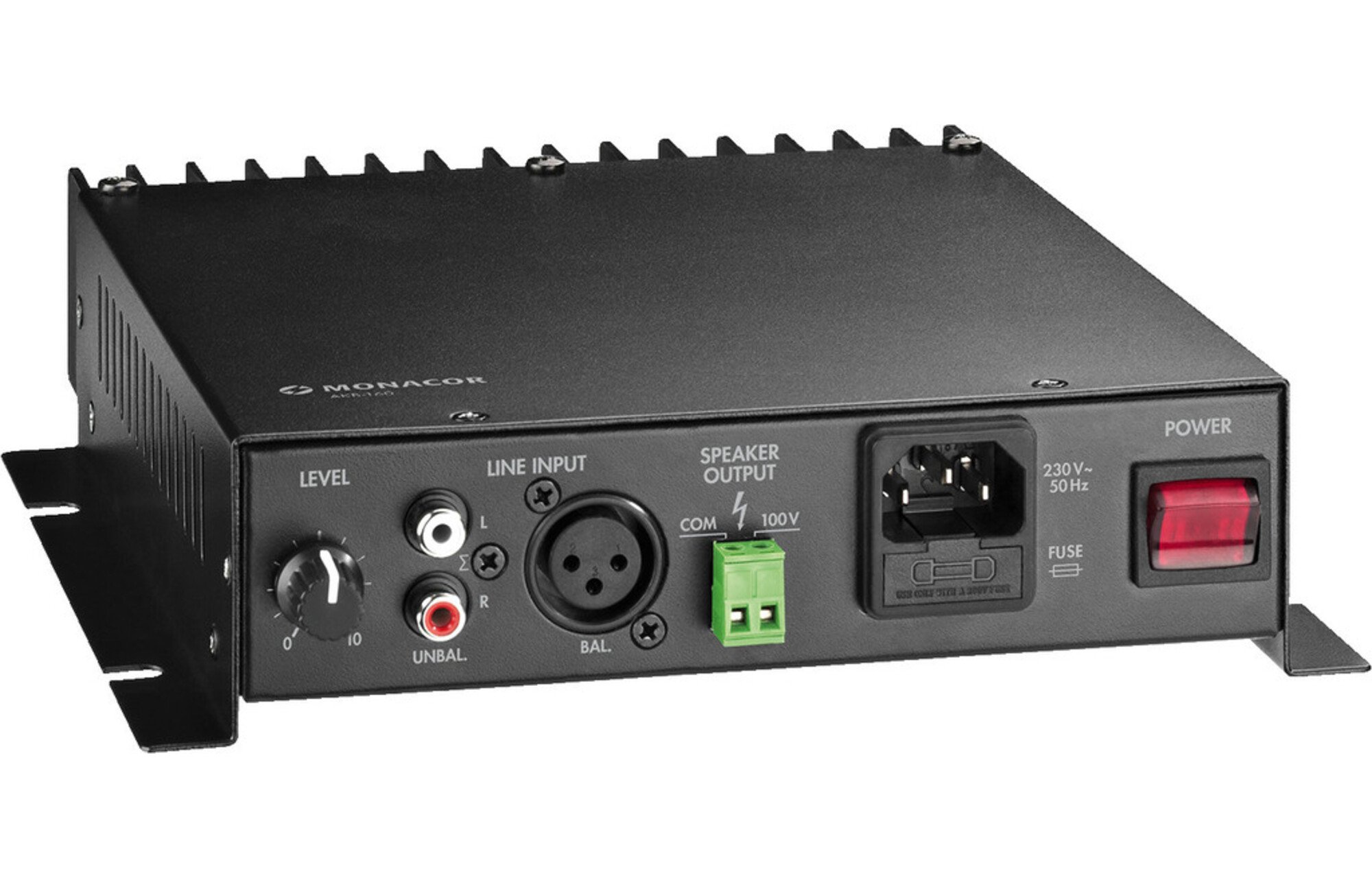 Monacor AKB-160DT mini stereo erősítő