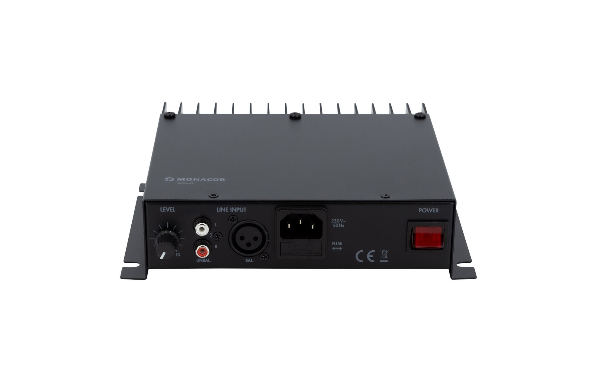 Monacor AKB-60 mini stereo erősítő