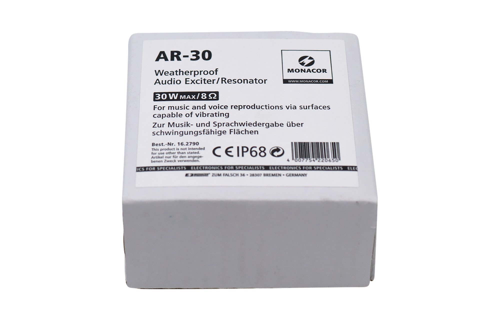 Monacor AR-30 vízálló rezonátor