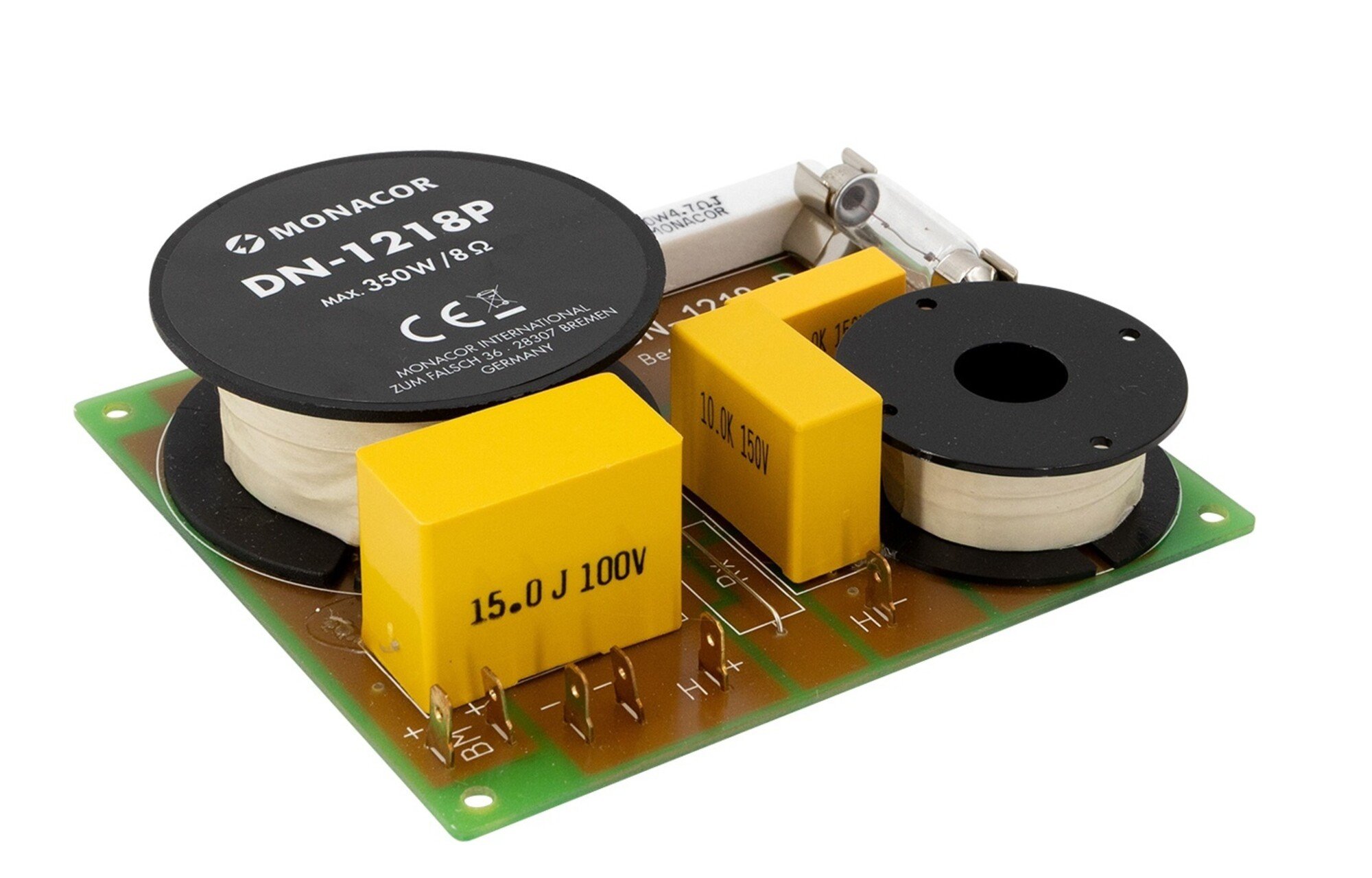Monacor DN-1218P 2 utas hangváltó 3,000 Hz