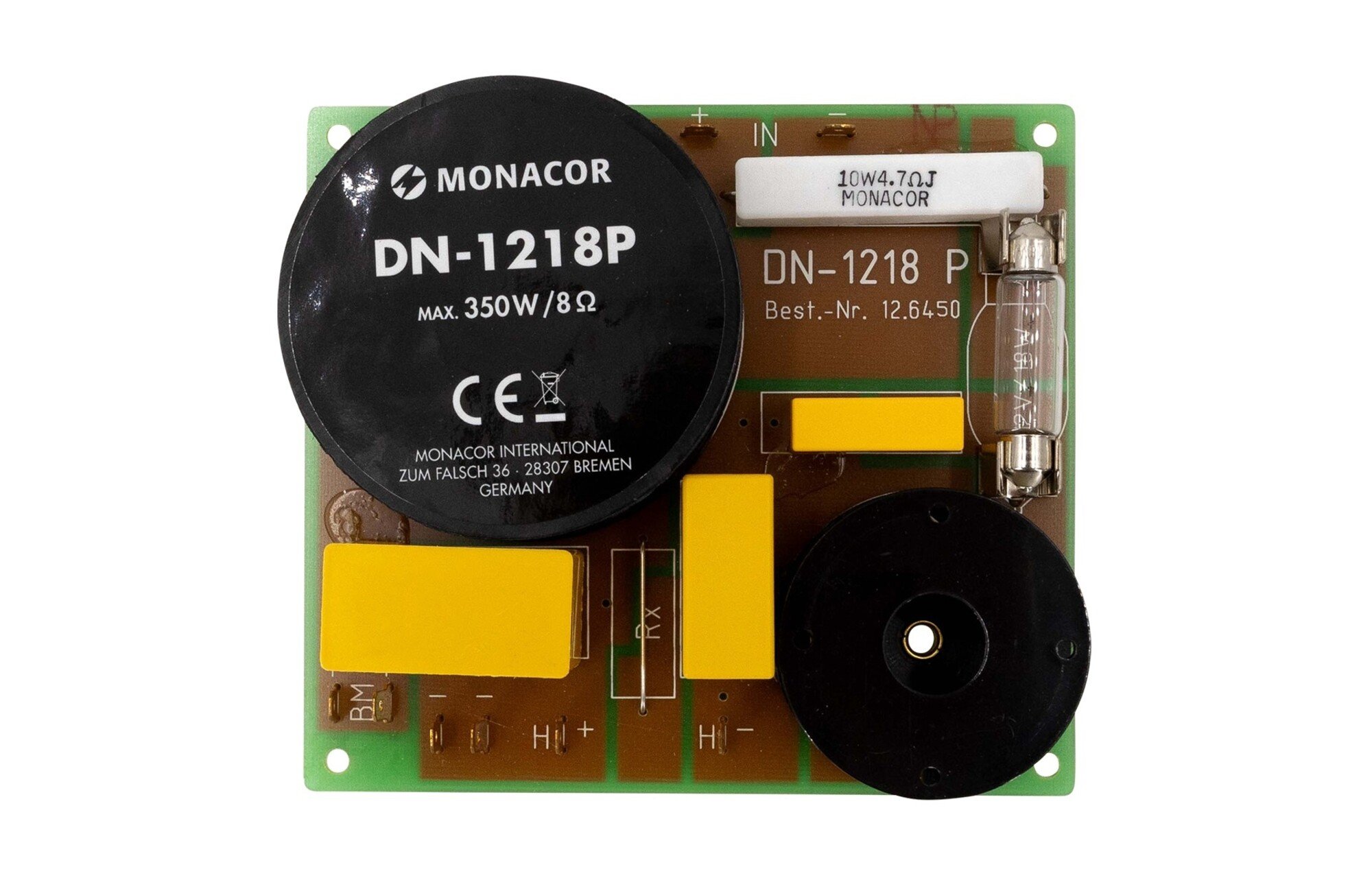 Monacor DN-1218P 2 utas hangváltó 3,000 Hz