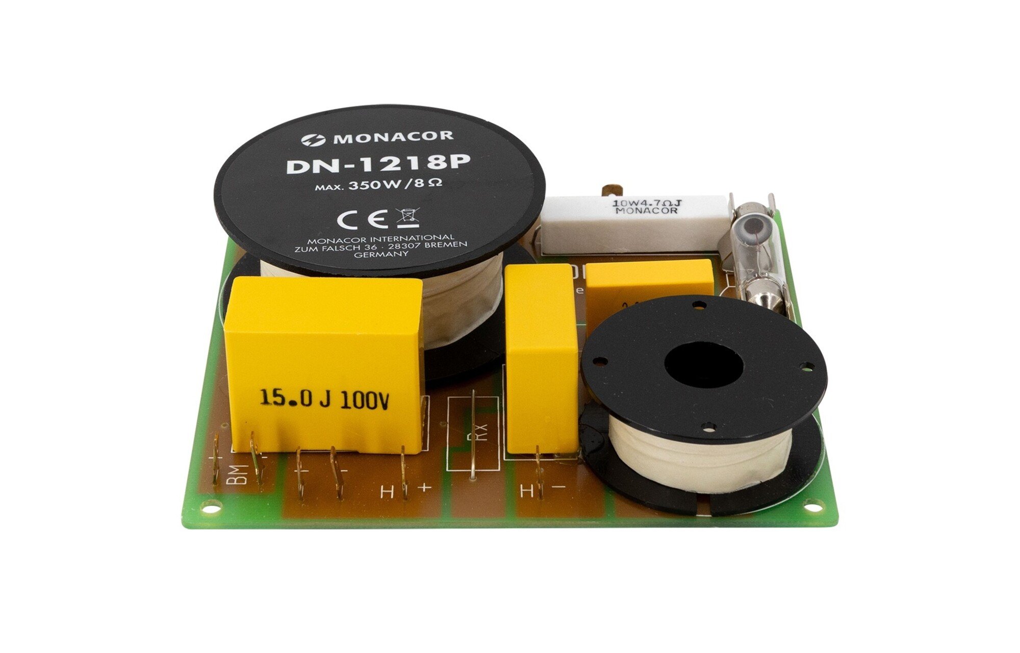 Monacor DN-1218P 2 utas hangváltó 3,000 Hz