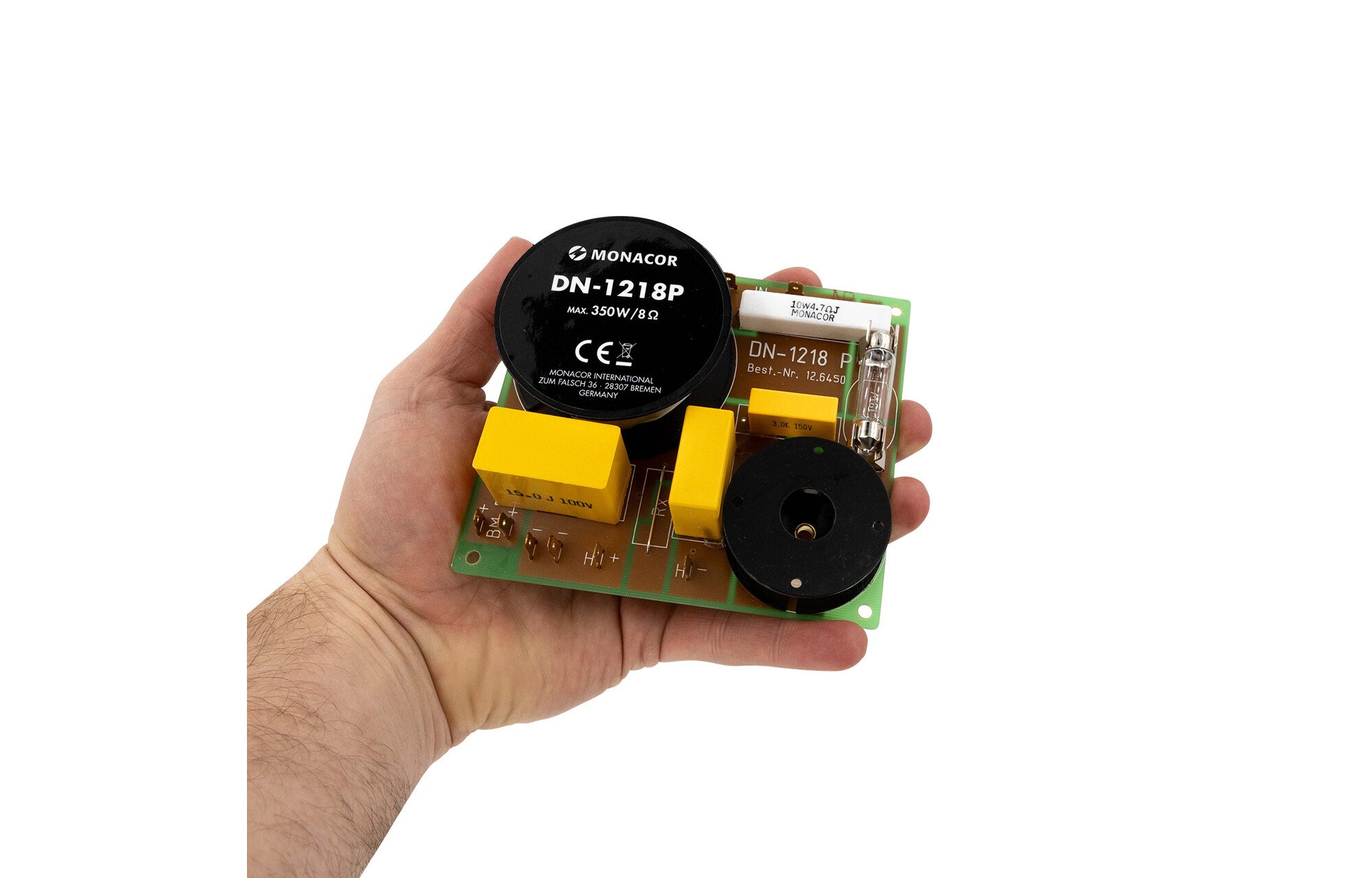 Monacor DN-1218P 2 utas hangváltó 3,000 Hz
