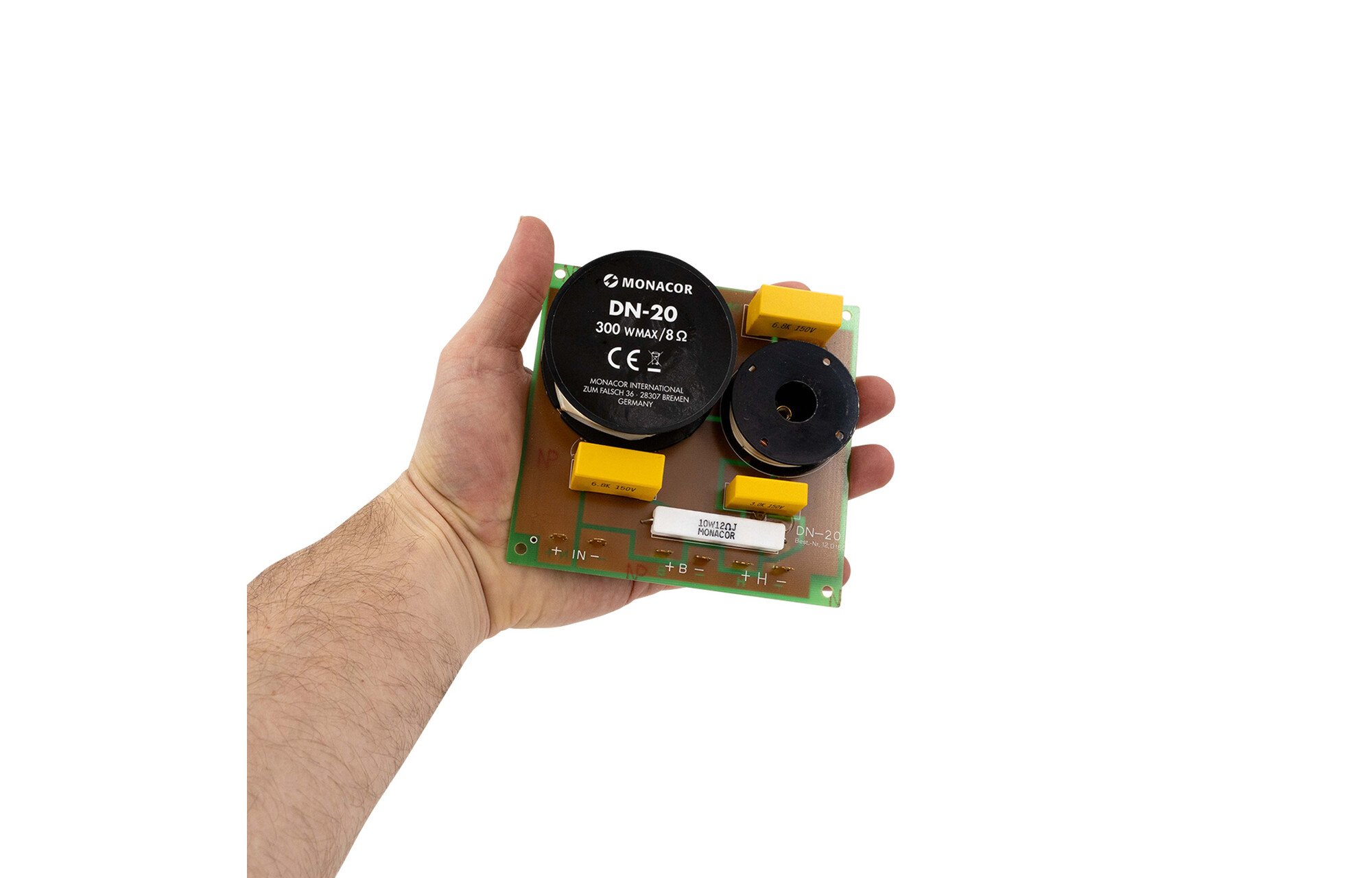 Monacor DN-20 2 utas hangváltó 2,000 Hz