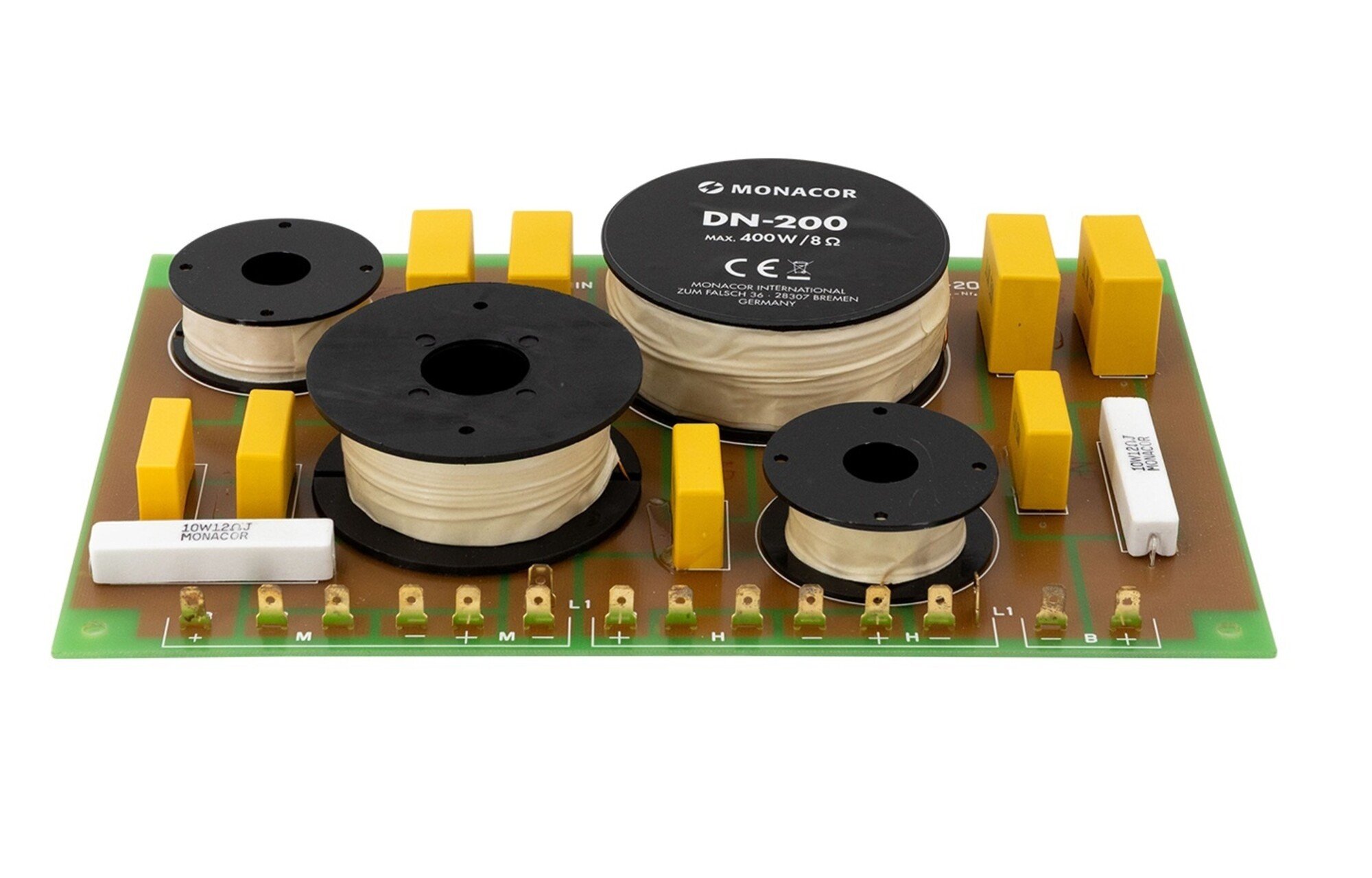 Monacor DN-200 3 utas hangváltó 700/3,500 Hz
