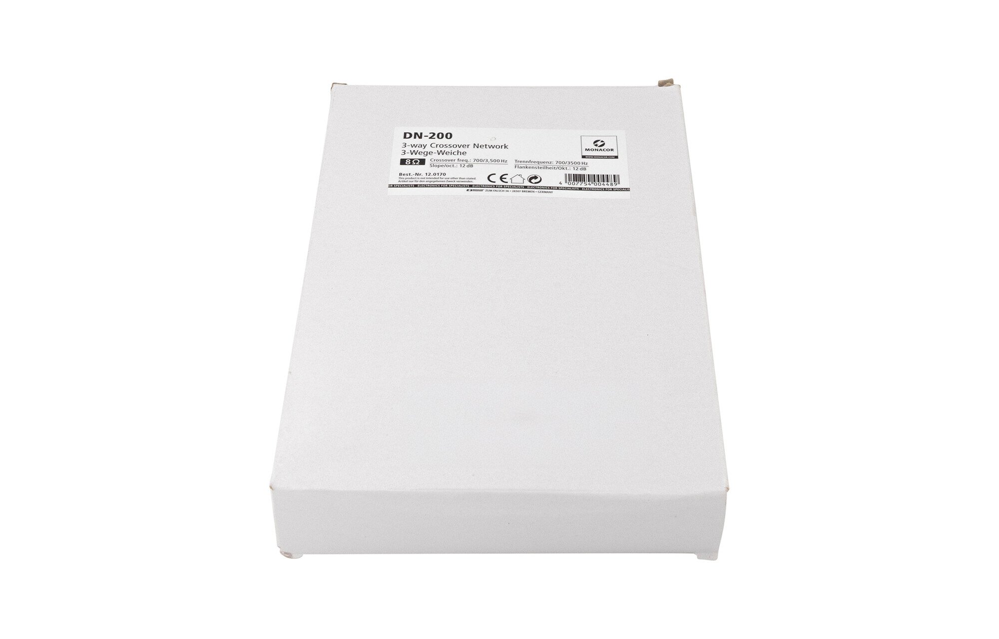 Monacor DN-200 3 utas hangváltó 700/3,500 Hz