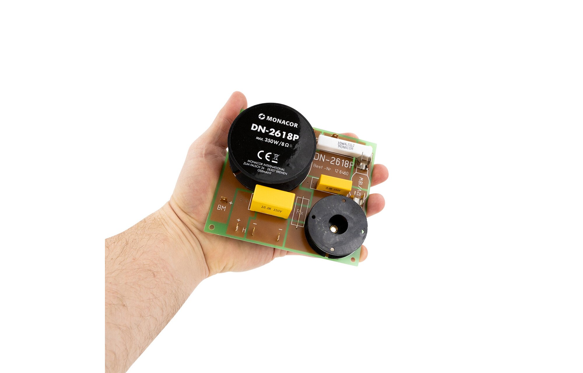 Monacor DN-2618P 2 utas hangváltó 3,000 Hz