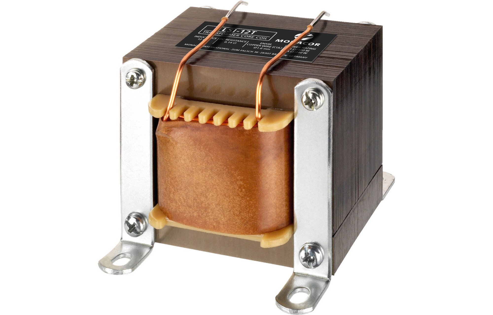 Monacor LSI-12T | 12 mH | 0,14 ohm | 5% | 16 AWG