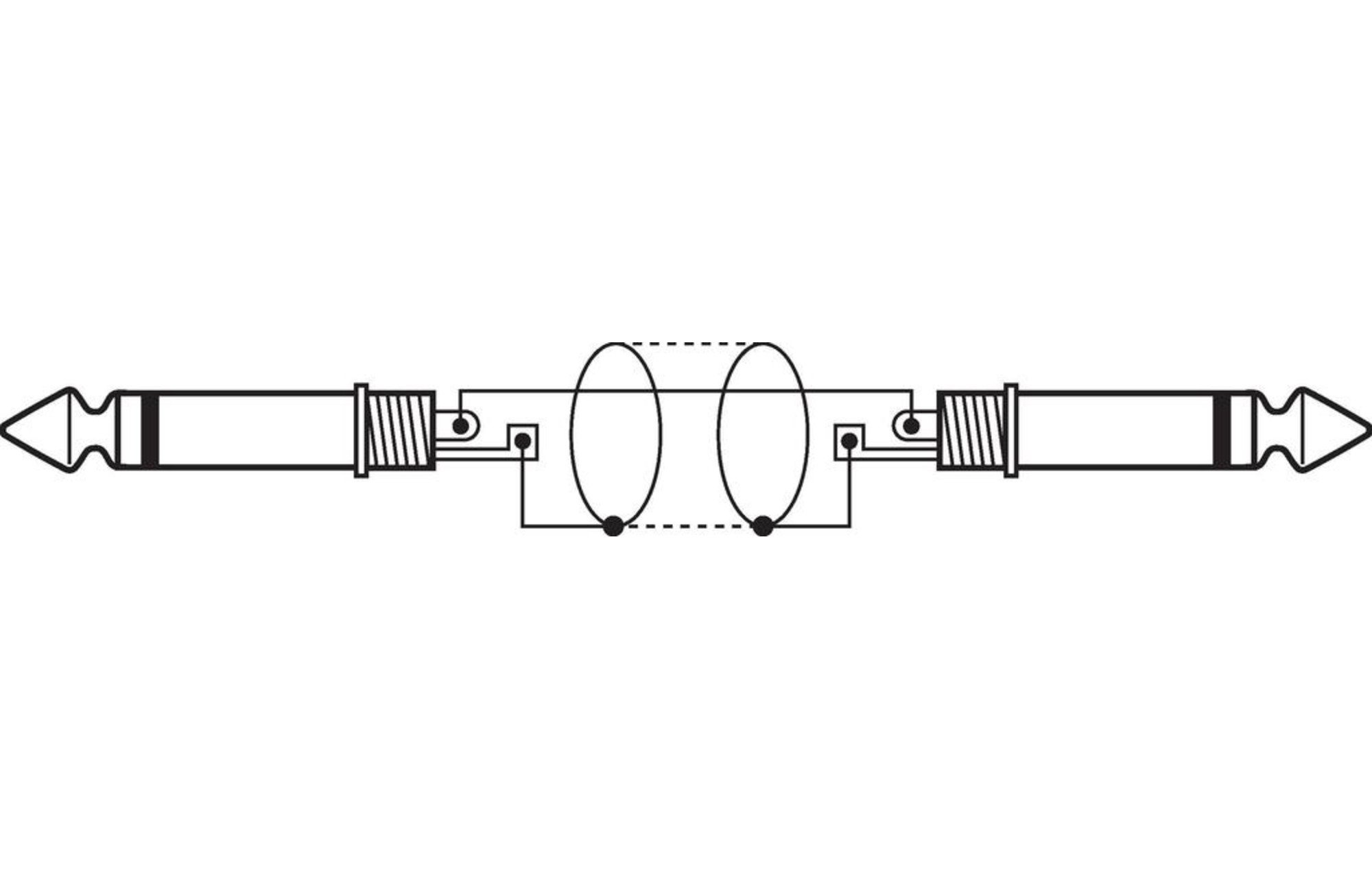 Monacor MCC-300/SW Mono kábelek | 3 méter