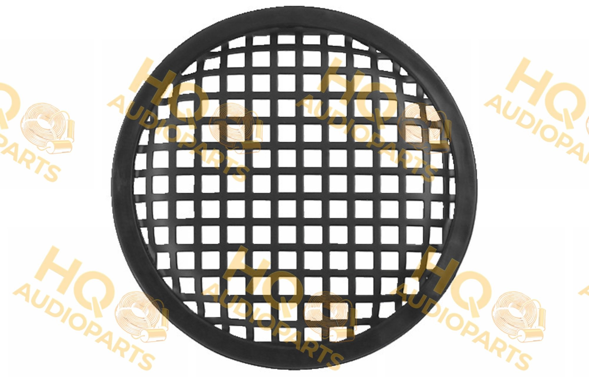 Monacor MZF-8627 védő hangszórórács | Négyzetes perforáció | 6,5" (16,5 cm)