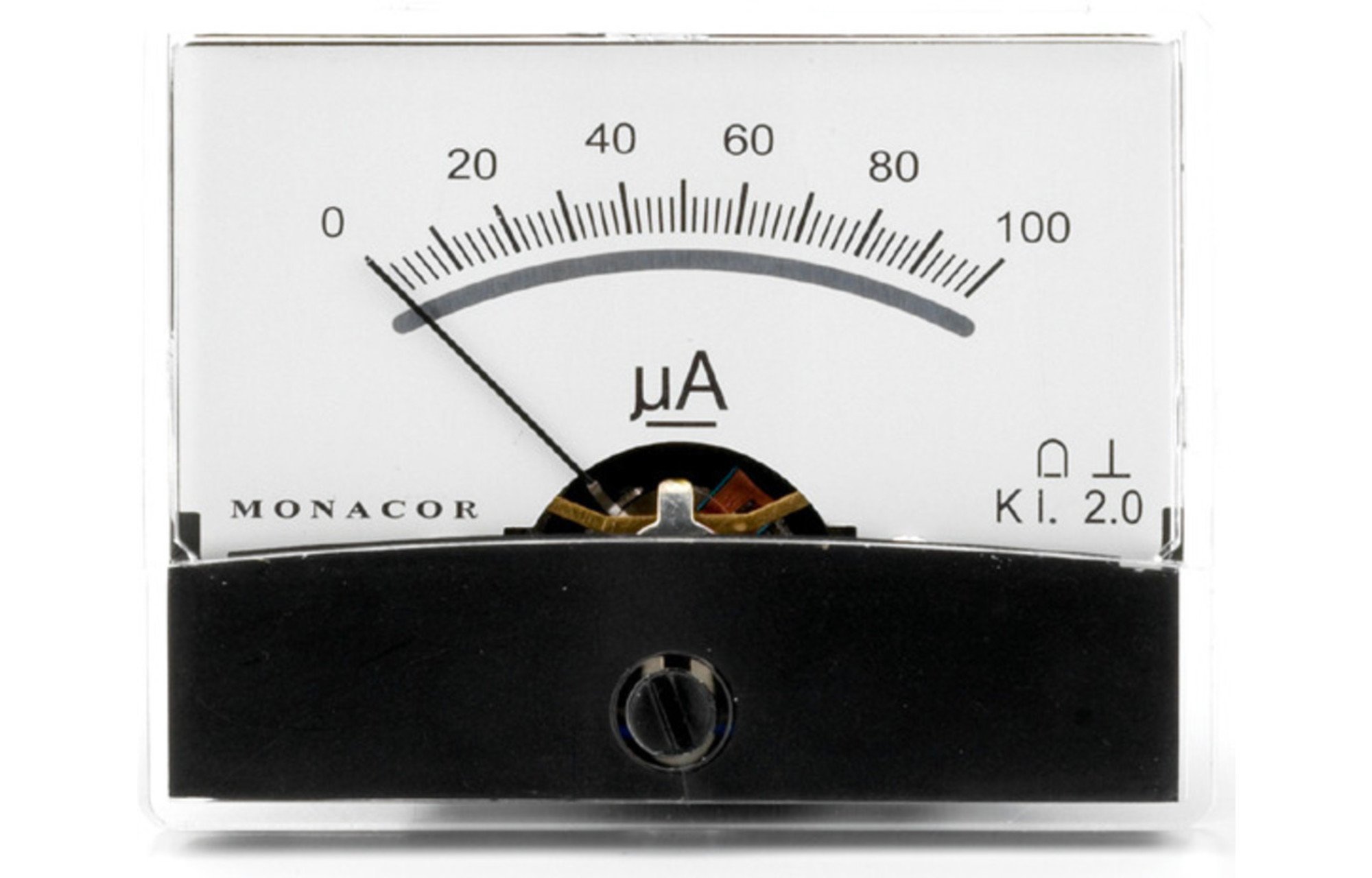 Monacor PM-2/100UA Panel méter VU felirattal
