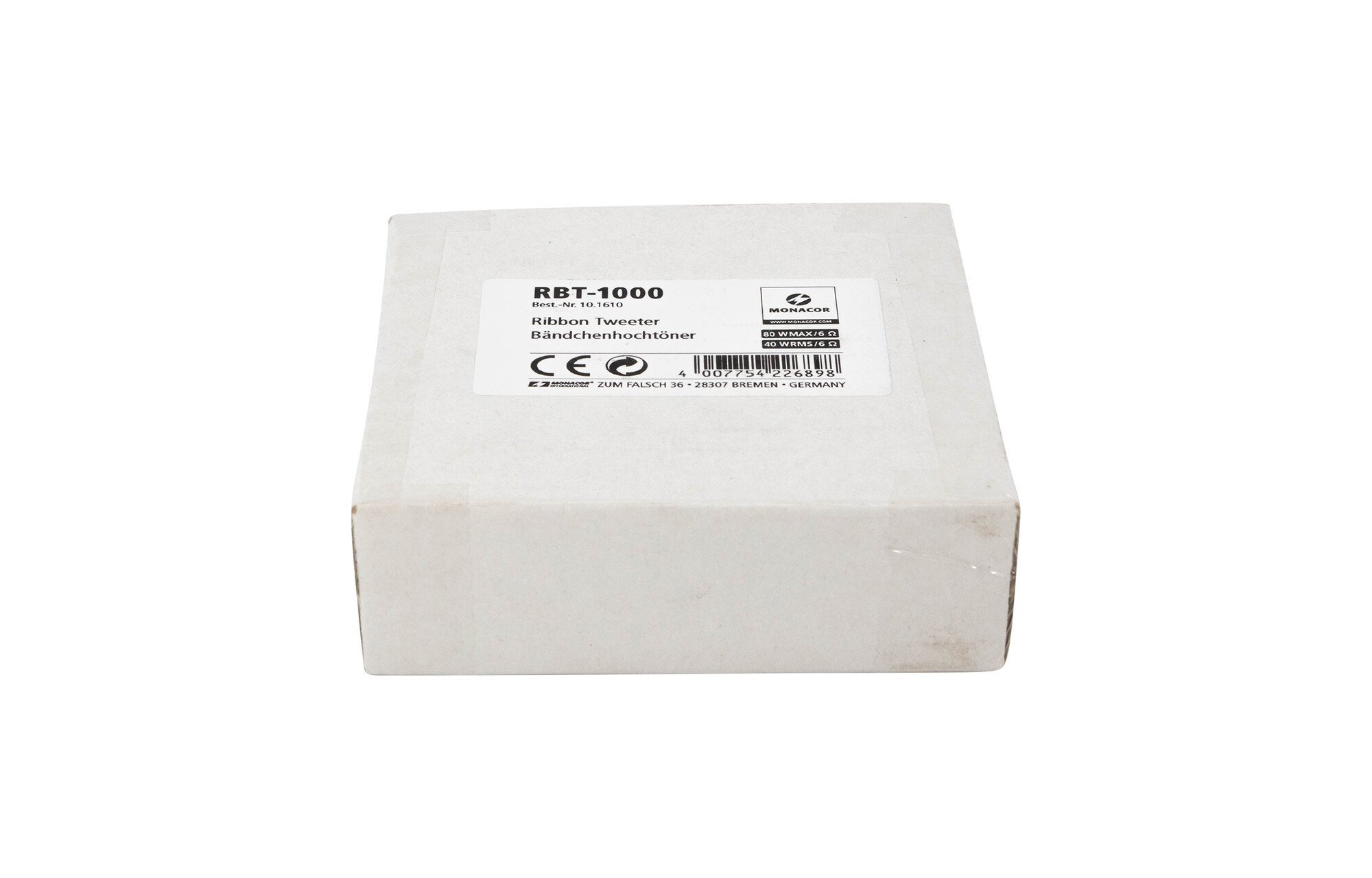 Monacor RBT-1000 Magnetostatic Ribbon magassugárzó