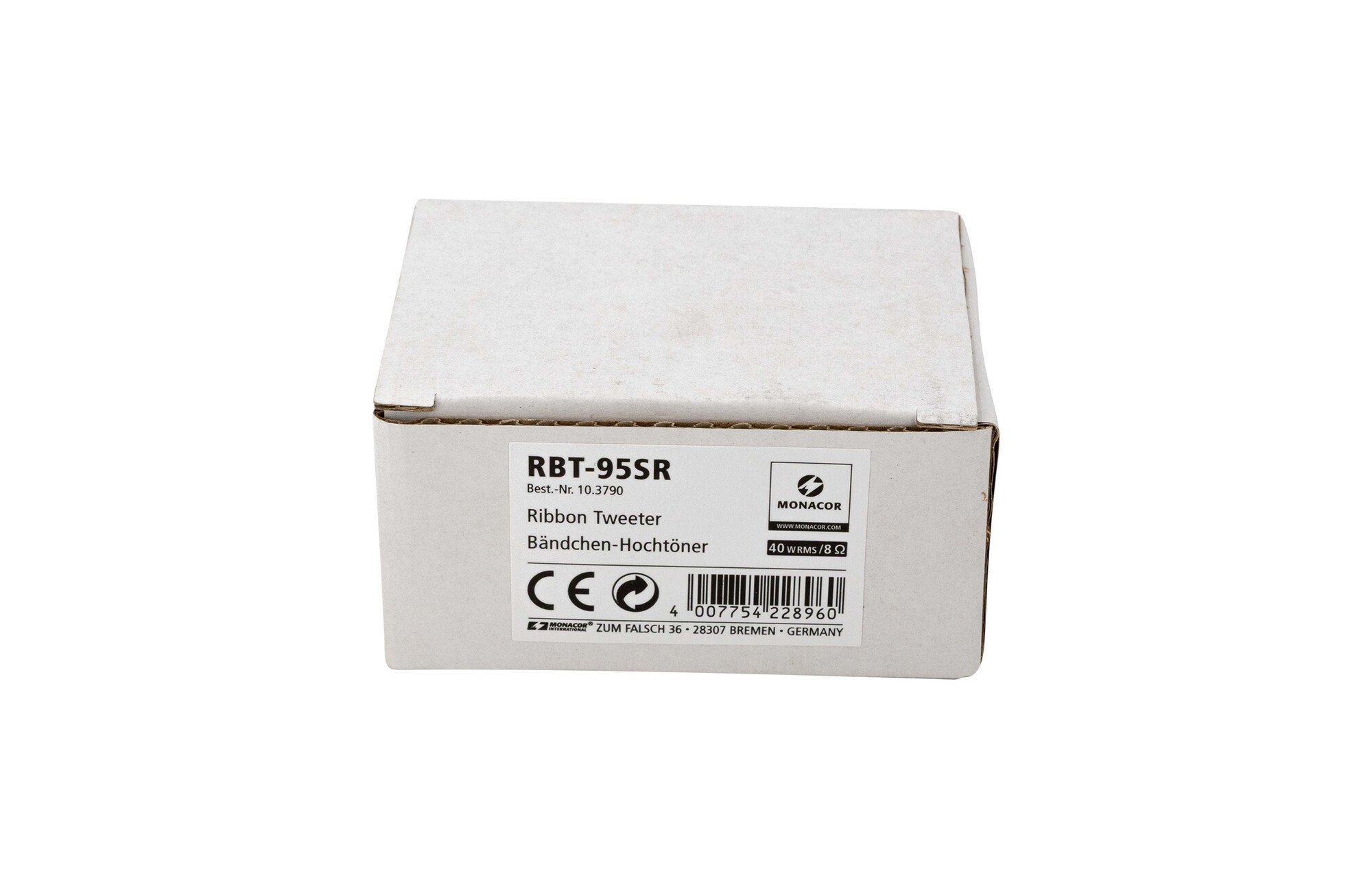 Monacor RBT-95SR Magnetostatic Ribbon magassugárzó
