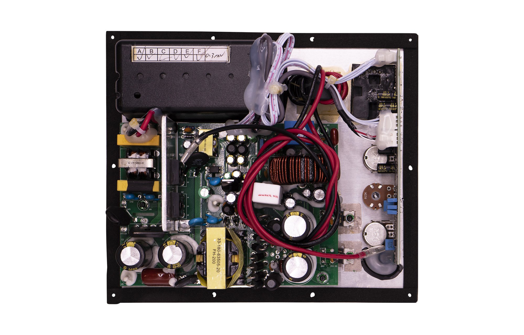 Monacor SAM-200D submélysugárzó Panelerősítő