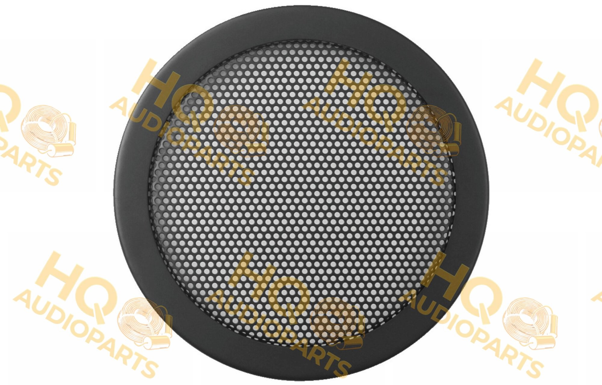 Monacor SG-100 dekoratív hangszórórács | Kerek perforáció | 4" (10 cm)