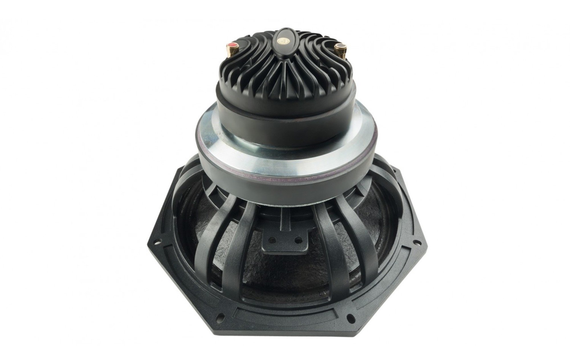 Monacor SP-310CX 2 utas Coaxial PA hangszóró with Integrated tölcsér magassugárzó