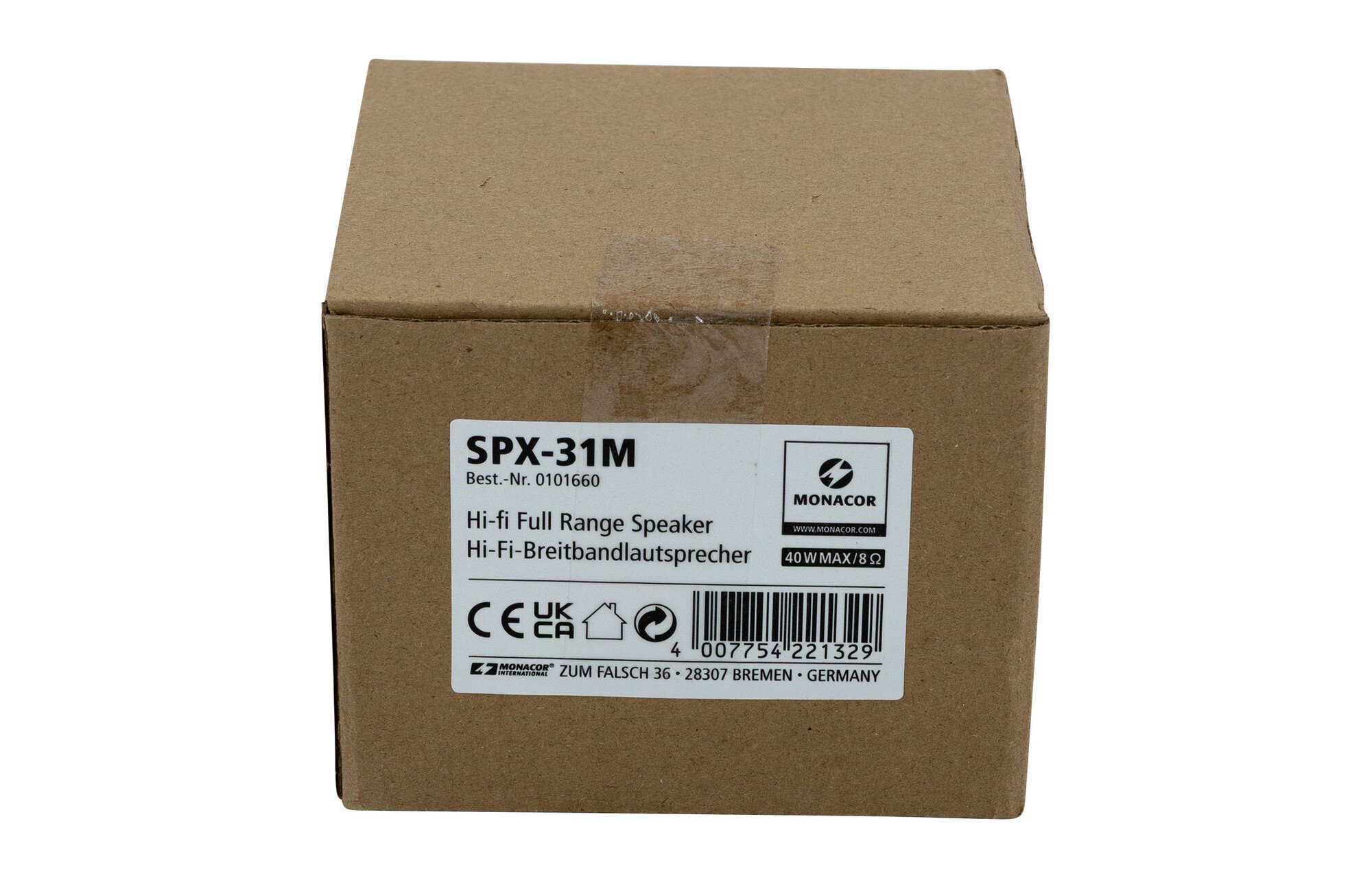 Monacor SPX-31M 3'' szélessávú meghajtó 8 Ohm