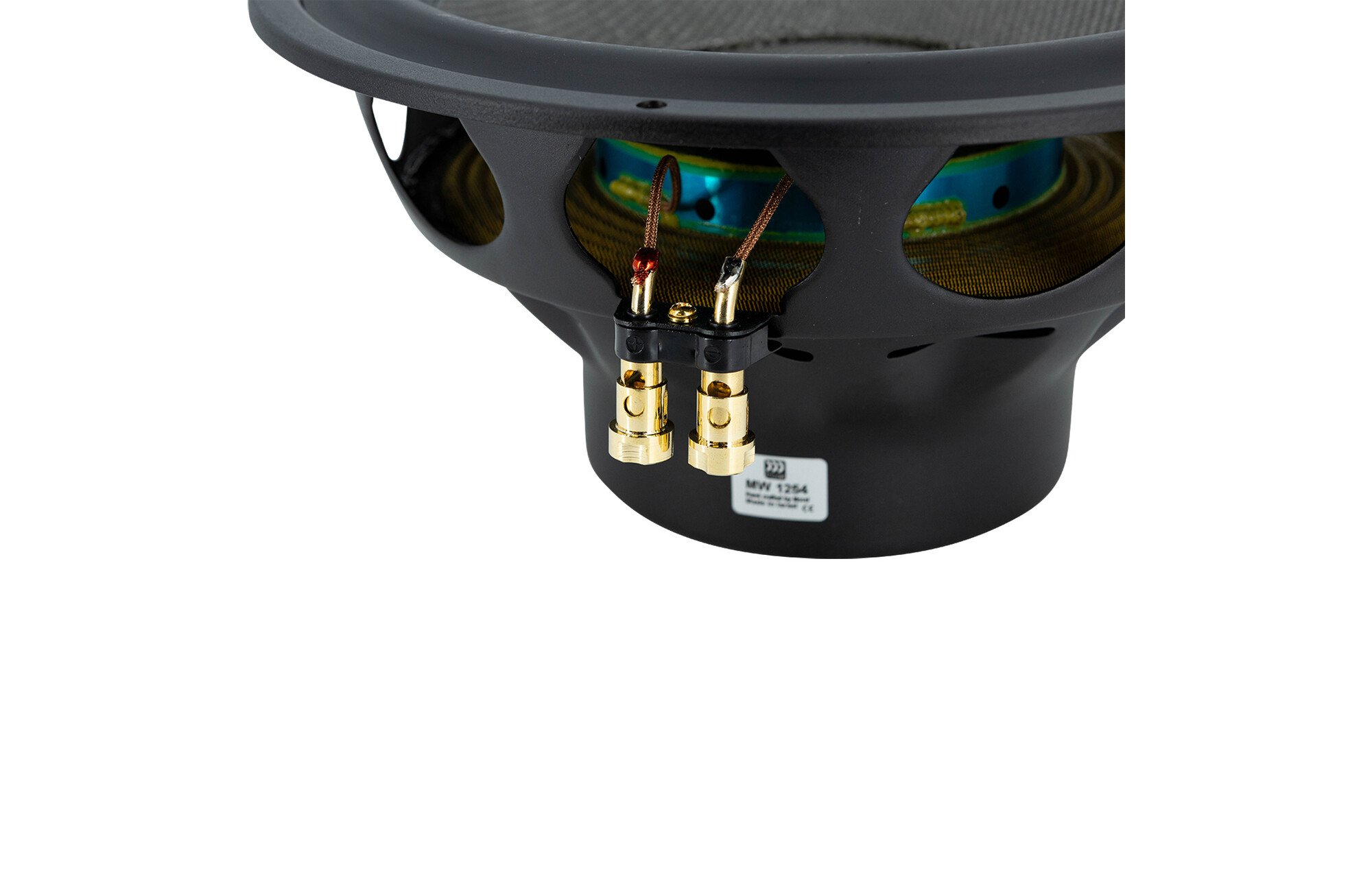 Morel MW1258 Classic széria 12" papír/Carbon rost kónusz submélysugárzó 4 Ohm
