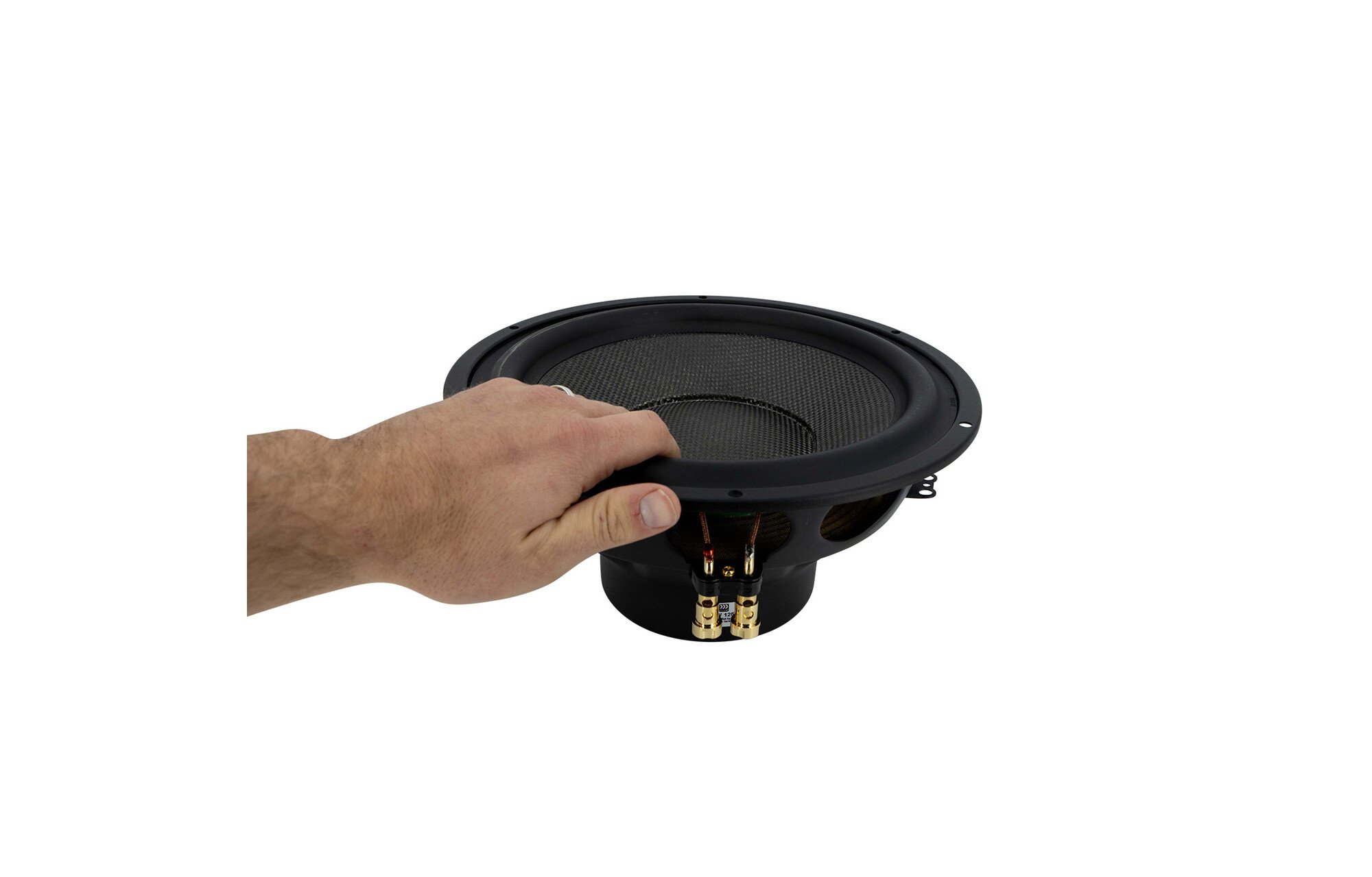 Morel MW1258 Classic széria 12" papír/Carbon rost kónusz submélysugárzó 4 Ohm