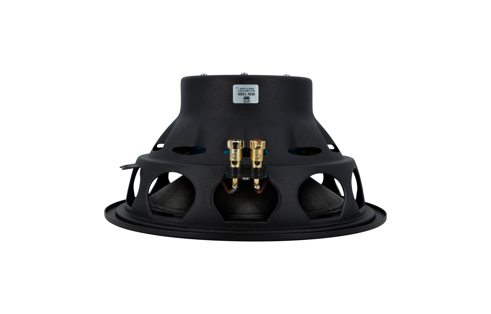 Morel MW1258 Classic széria 12" papír/Carbon rost kónusz submélysugárzó 8 Ohm