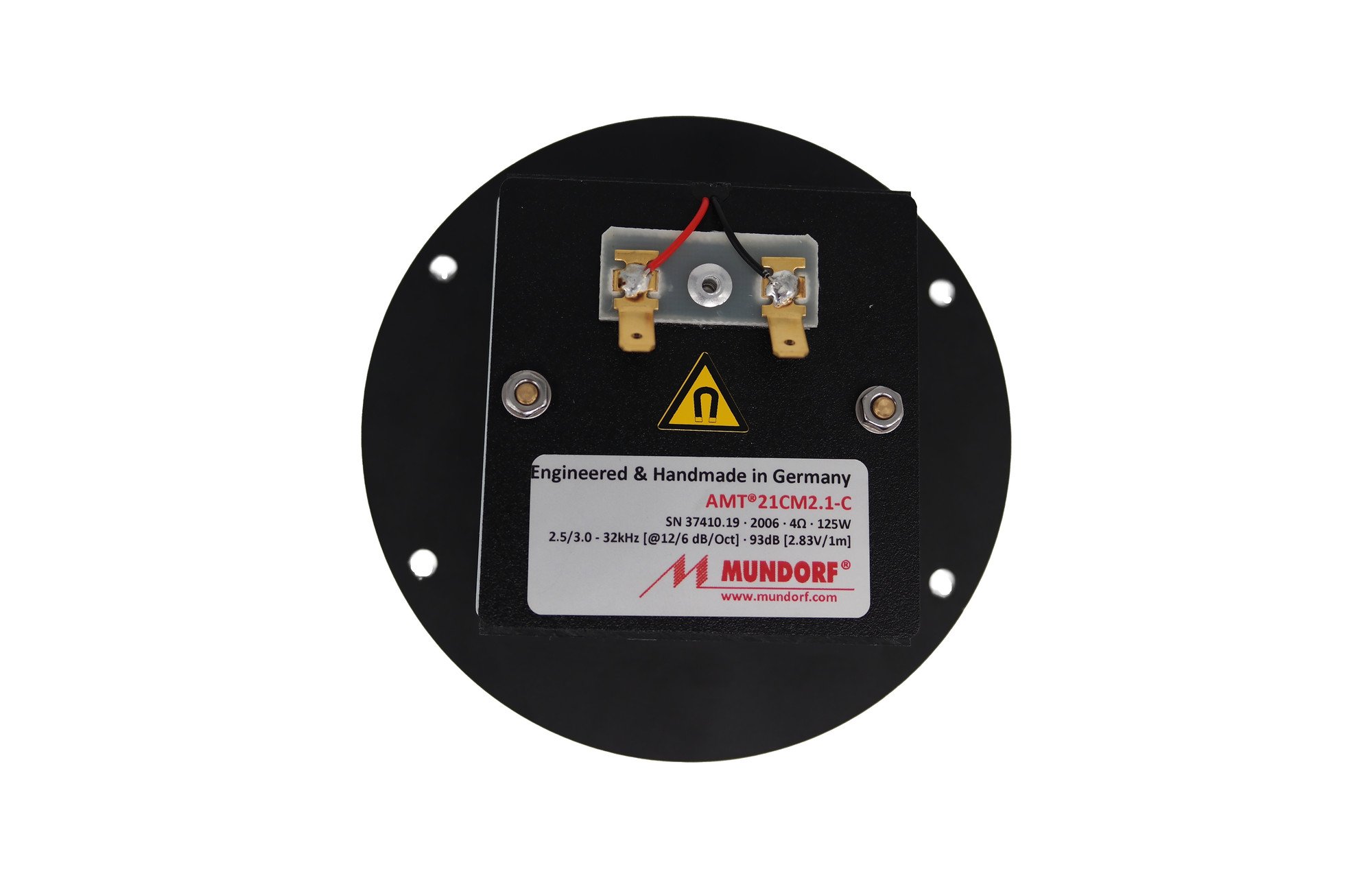 Mundorf AMT21CM2.1-C Air Motion magassugárzó (AMT) 4 Ohm
