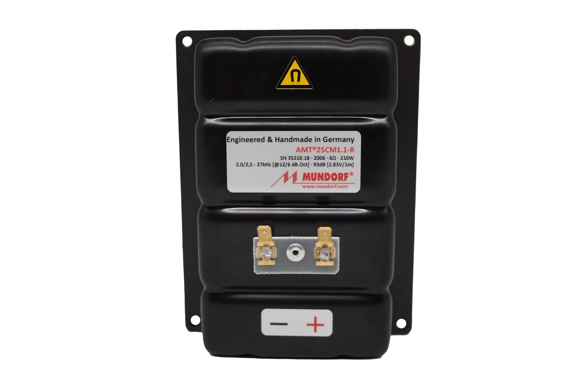 Mundorf AMT25CM1.1-R Air Motion magassugárzó (AMT)