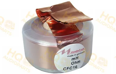 Mundorf CFC16-0,15 | 0,15 mH | 0,12 ohm | 2% | 16,5 AWG | Fóliatekercs