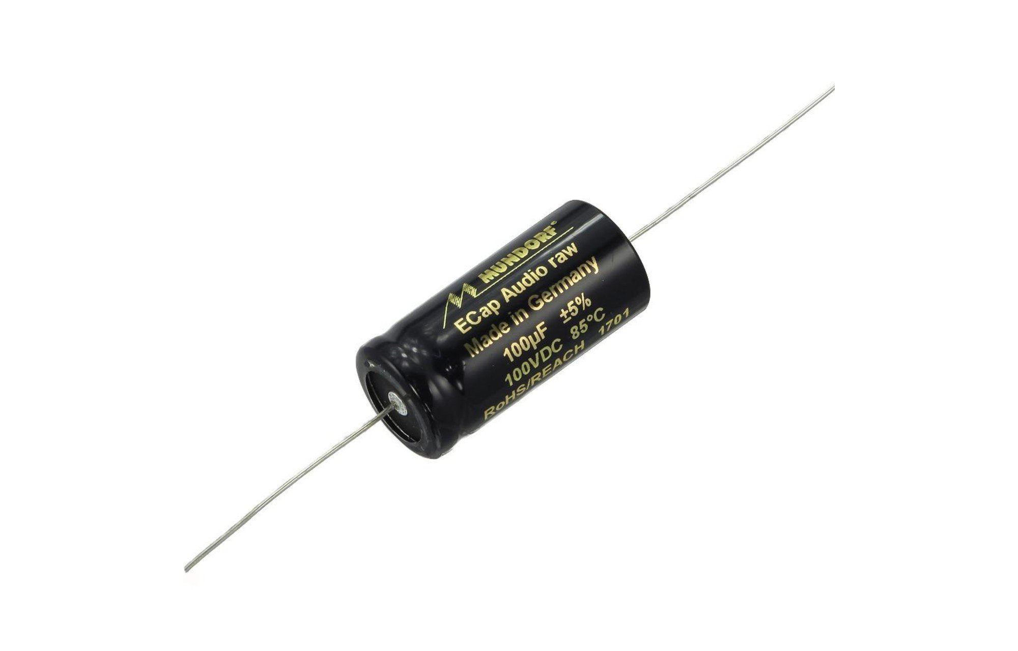 Mundorf ECap RAW | ECAP100-100 | 100 uF | 5% | 100 V | Bipoláris Elektrolit kondenzátor