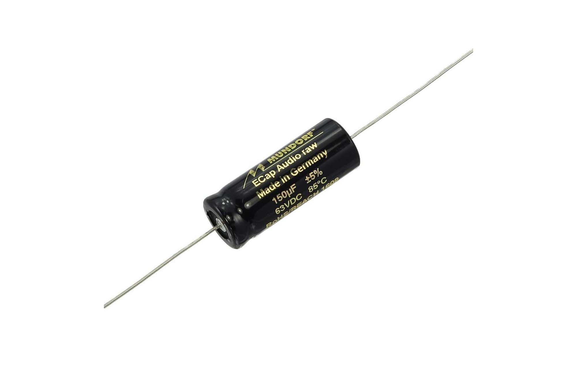 Mundorf ECap RAW | ECAP63-150 | 150 uF | 5% | 63 V | Bipoláris Elektrolit kondenzátor