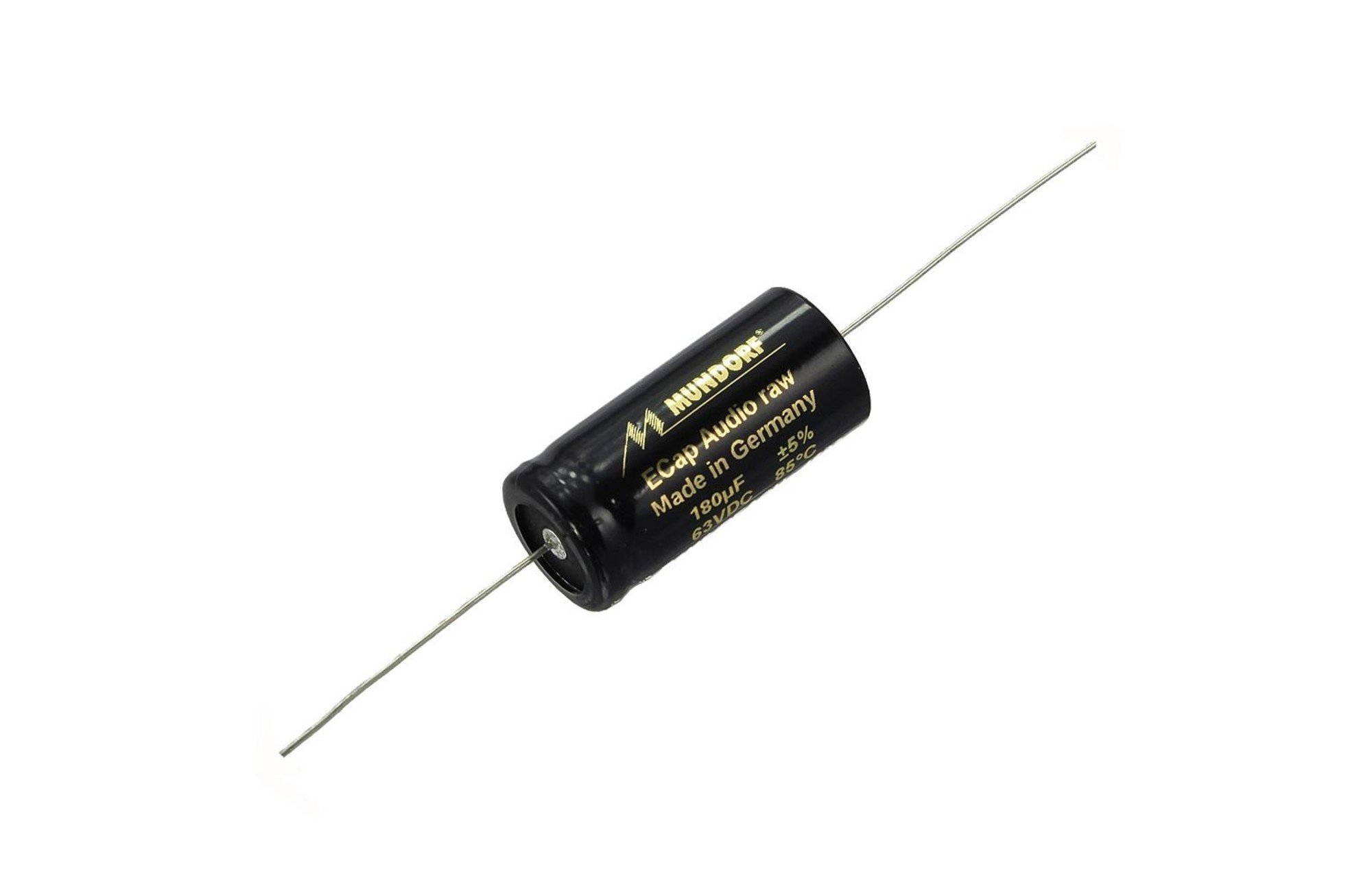 Mundorf ECap RAW | ECAP63-180 | 180 uF | 5% | 63 V | Bipoláris Elektrolit kondenzátor