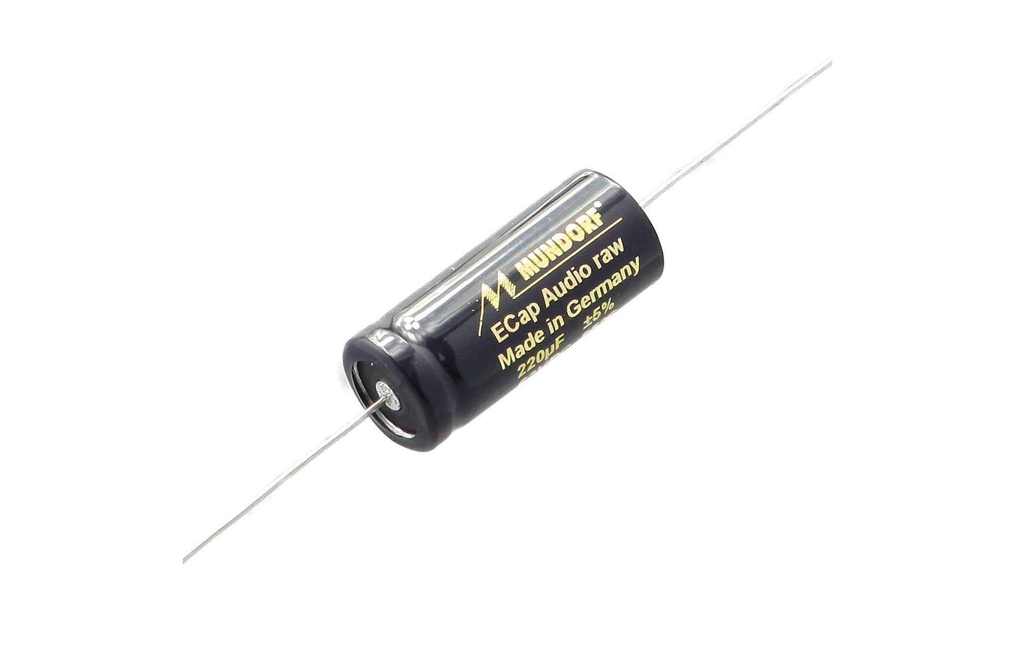 Mundorf ECap RAW | ECAP63-220 | 220 uF | 5% | 63 V | Bipoláris Elektrolit kondenzátor