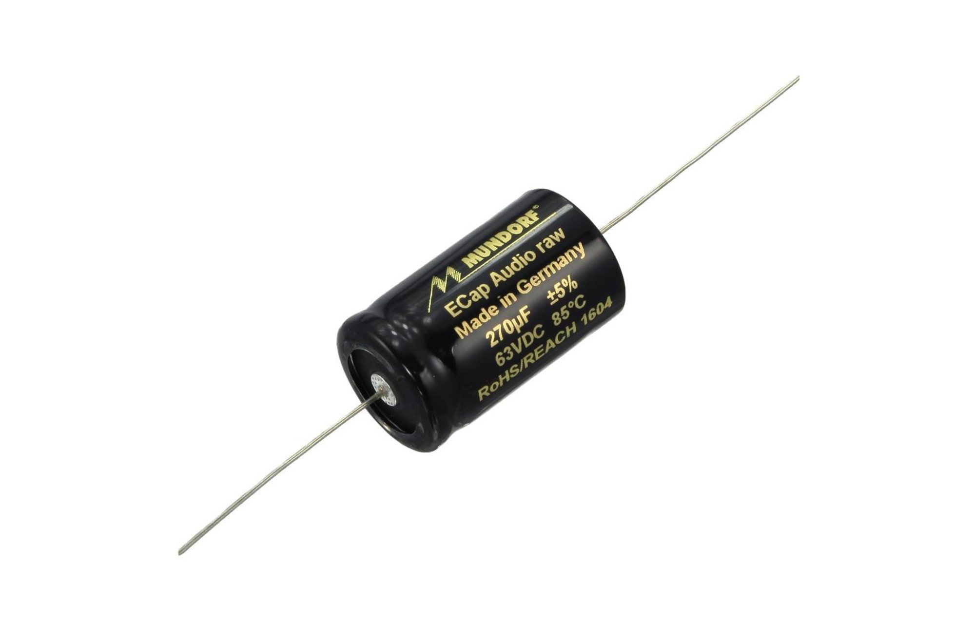 Mundorf ECap RAW | ECAP63-270 | 270 uF | 5% | 63 V | Bipoláris Elektrolit kondenzátor