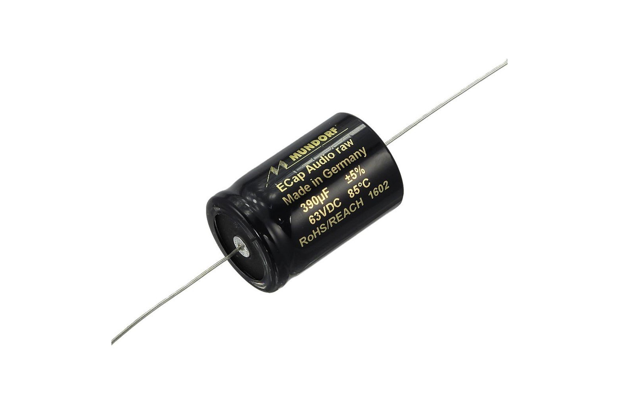 Mundorf ECap RAW | ECAP63-390 | 390 uF | 5% | 63 V | Bipoláris Elektrolit kondenzátor