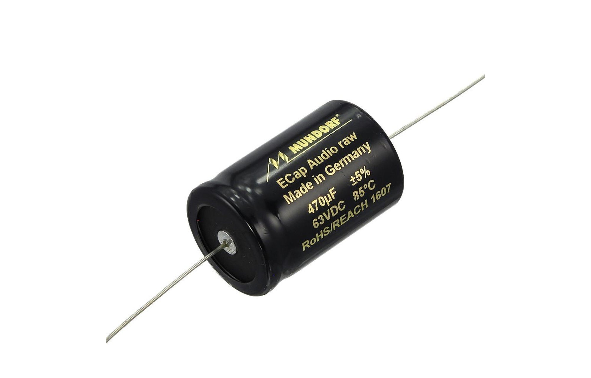 Mundorf ECap RAW | ECAP63-470 | 470 uF | 5% | 63 V | Bipoláris Elektrolit kondenzátor
