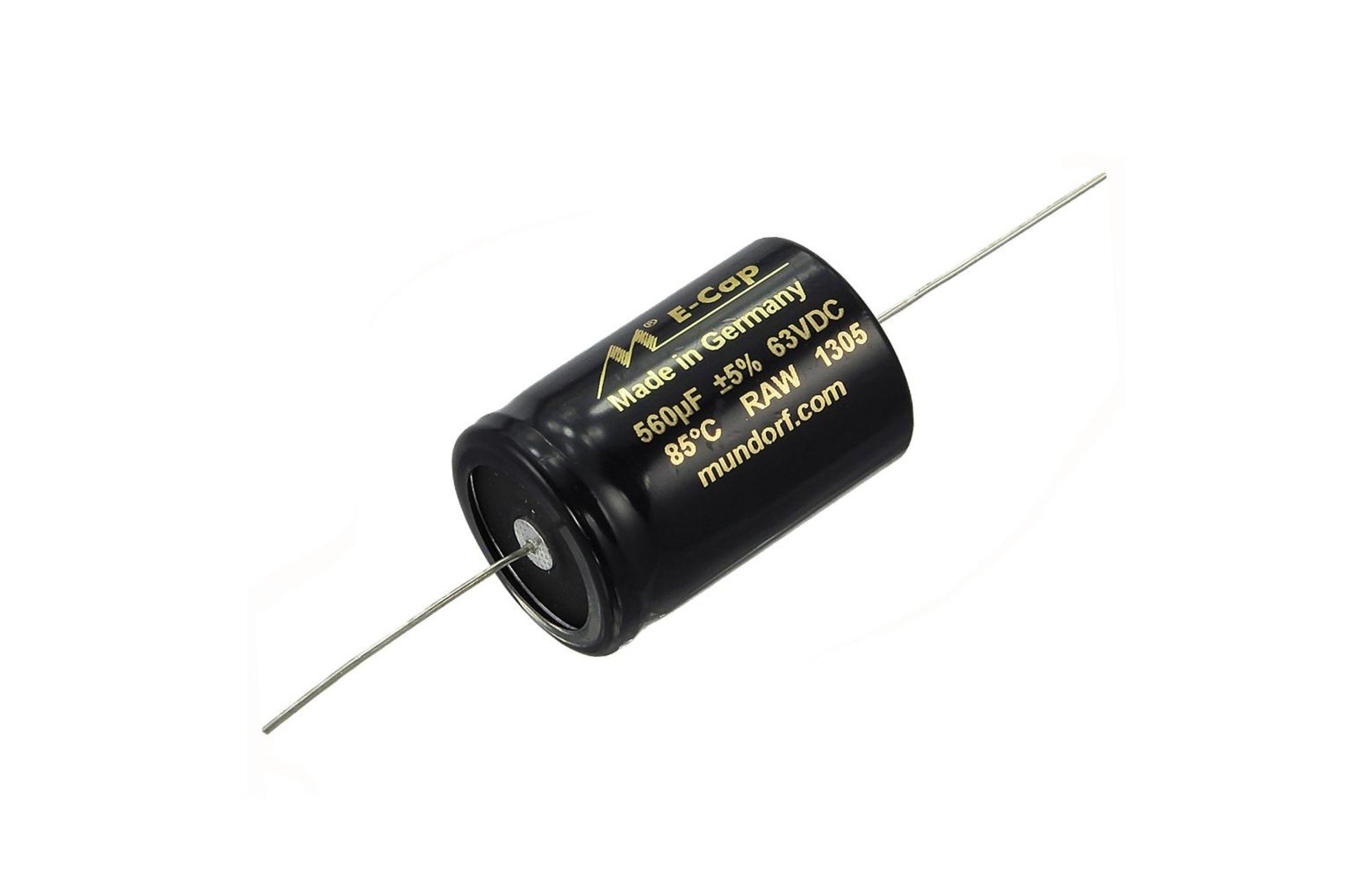 Mundorf ECap RAW | ECAP63-560 | 560 uF | 5% | 63 V | Bipoláris Elektrolit kondenzátor