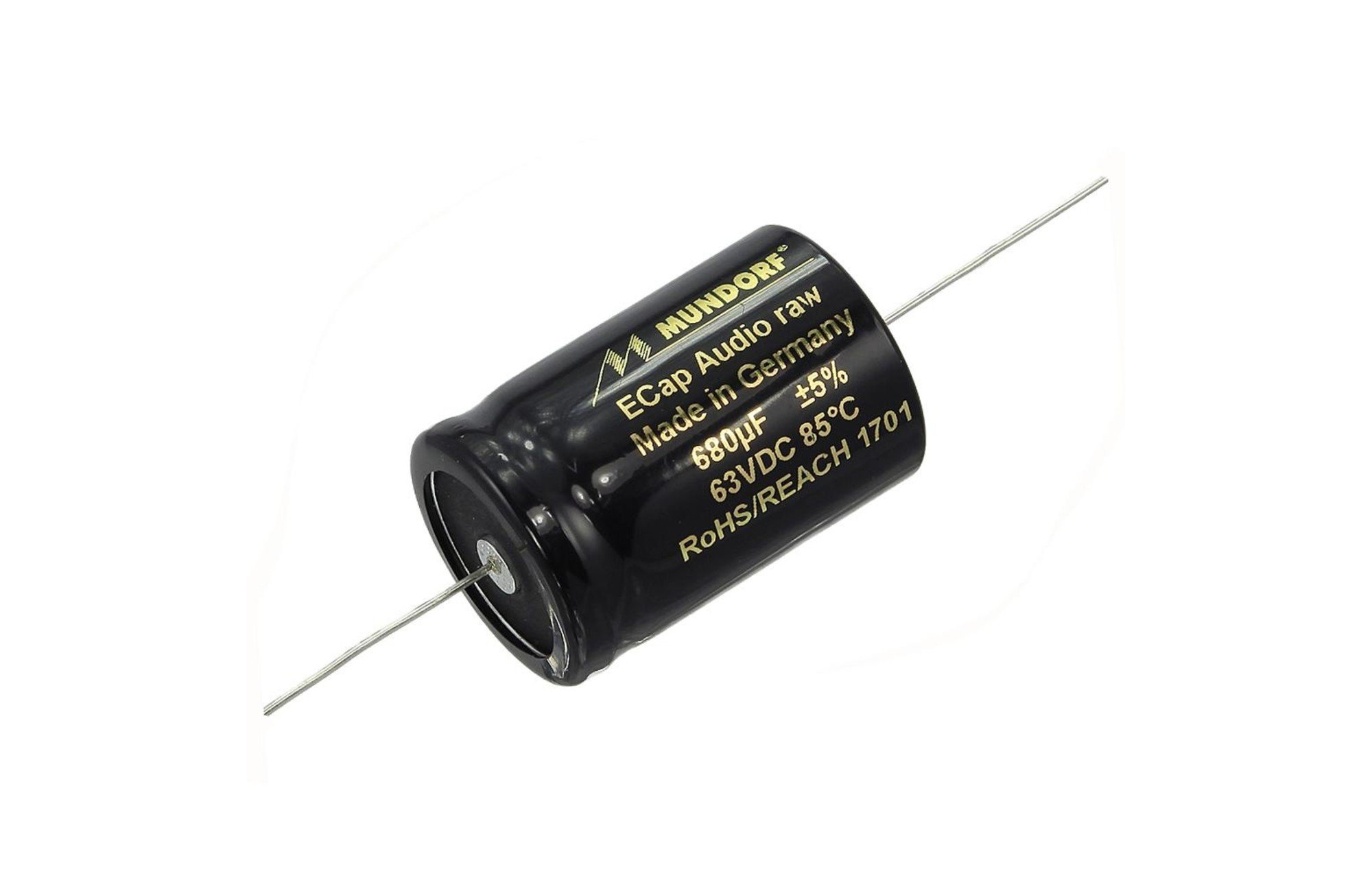 Mundorf ECap RAW | ECAP63-680 | 680 uF | 5% | 63 V | Bipoláris Elektrolit kondenzátor