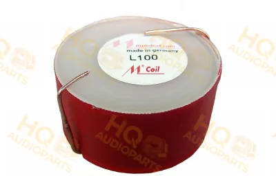 Mundorf L100-1,50 | 1,50 mH | 0,62 ohm | 2% | 18 AWG | Légmagos tekercs