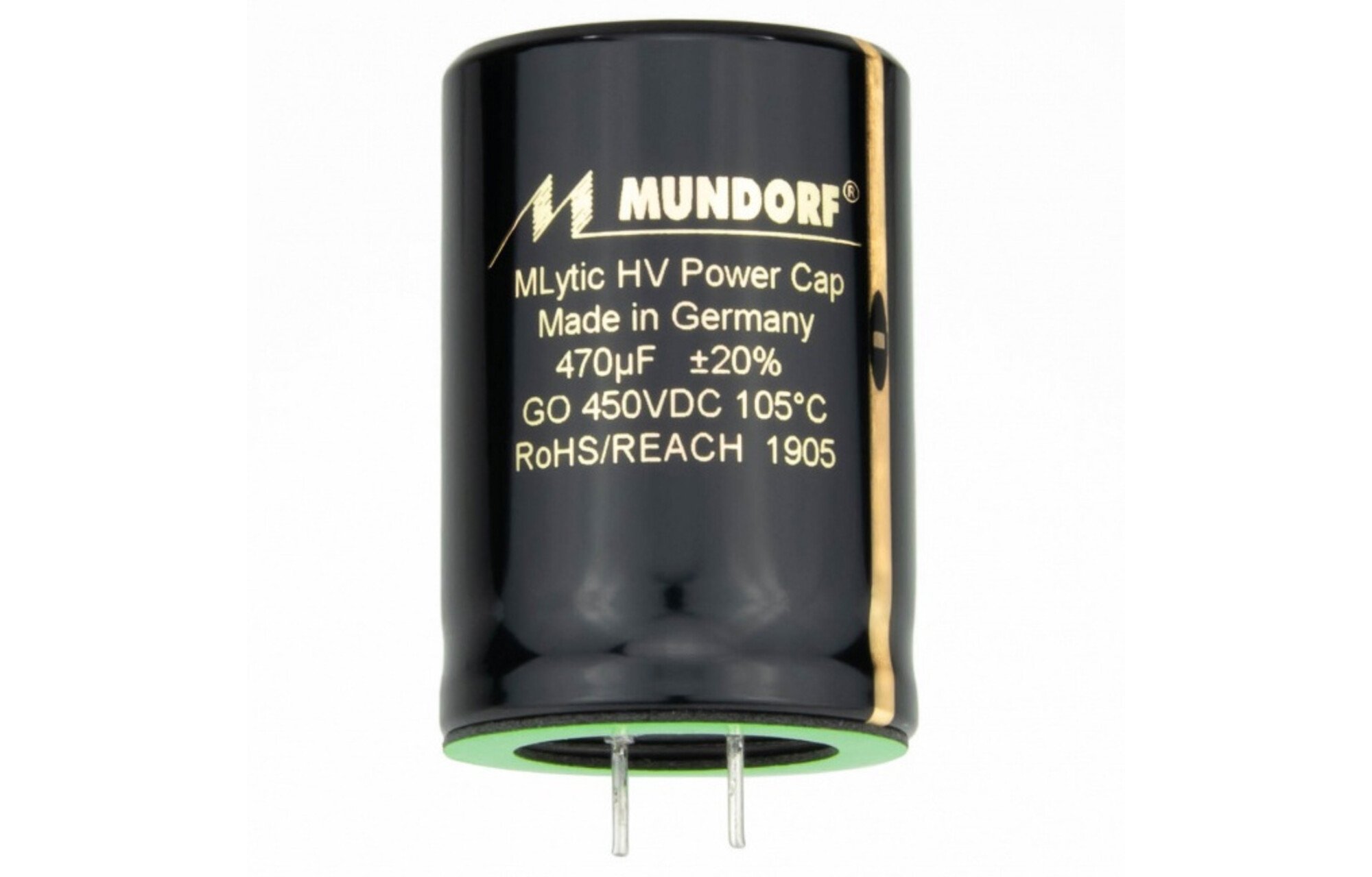 Mundorf MLGO450-47 | 47 µF | 20% | 450 V | Mlytic HV teljesítménykondenzátor
