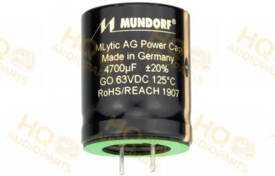 Mundorf MLGO63-2200 | 2200 uF | 20% | 63 V