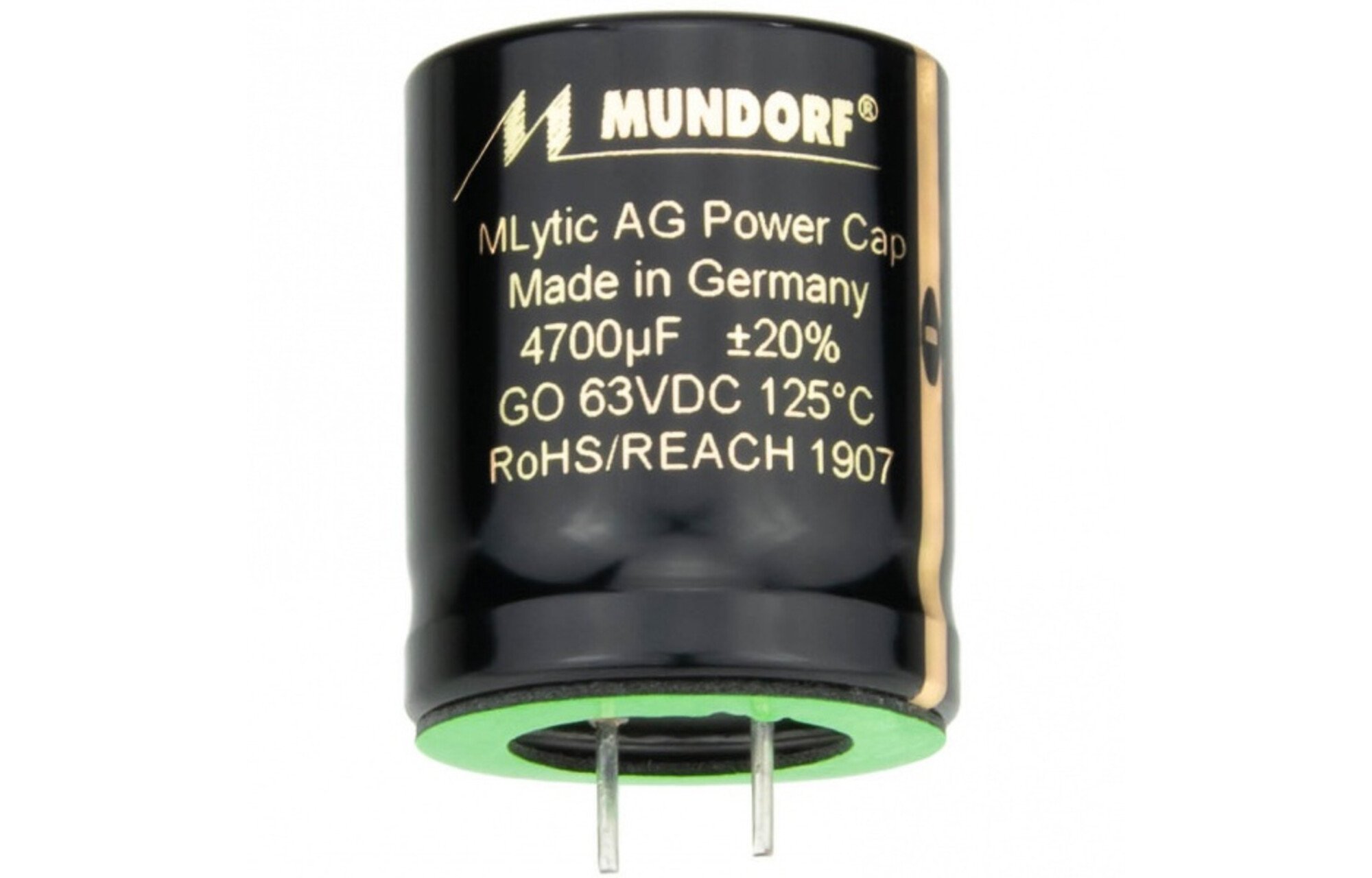 Mundorf MLGO63-4700 | 4700 uF | 20% | 63 V