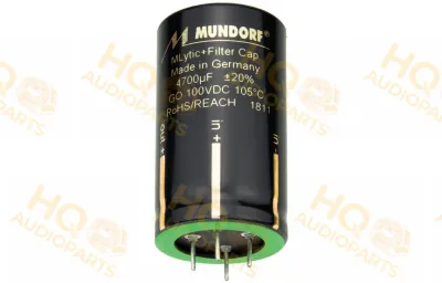 Mundorf MLGO+80-10000 | 10000 µF | 20% | 80 V Mlytic AG+ teljesítménykondenzátor