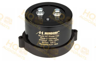 Mundorf MLHC80-47000 | 47000 µF | 20% | 80 V | Mlytic HC teljesítménykondenzátor