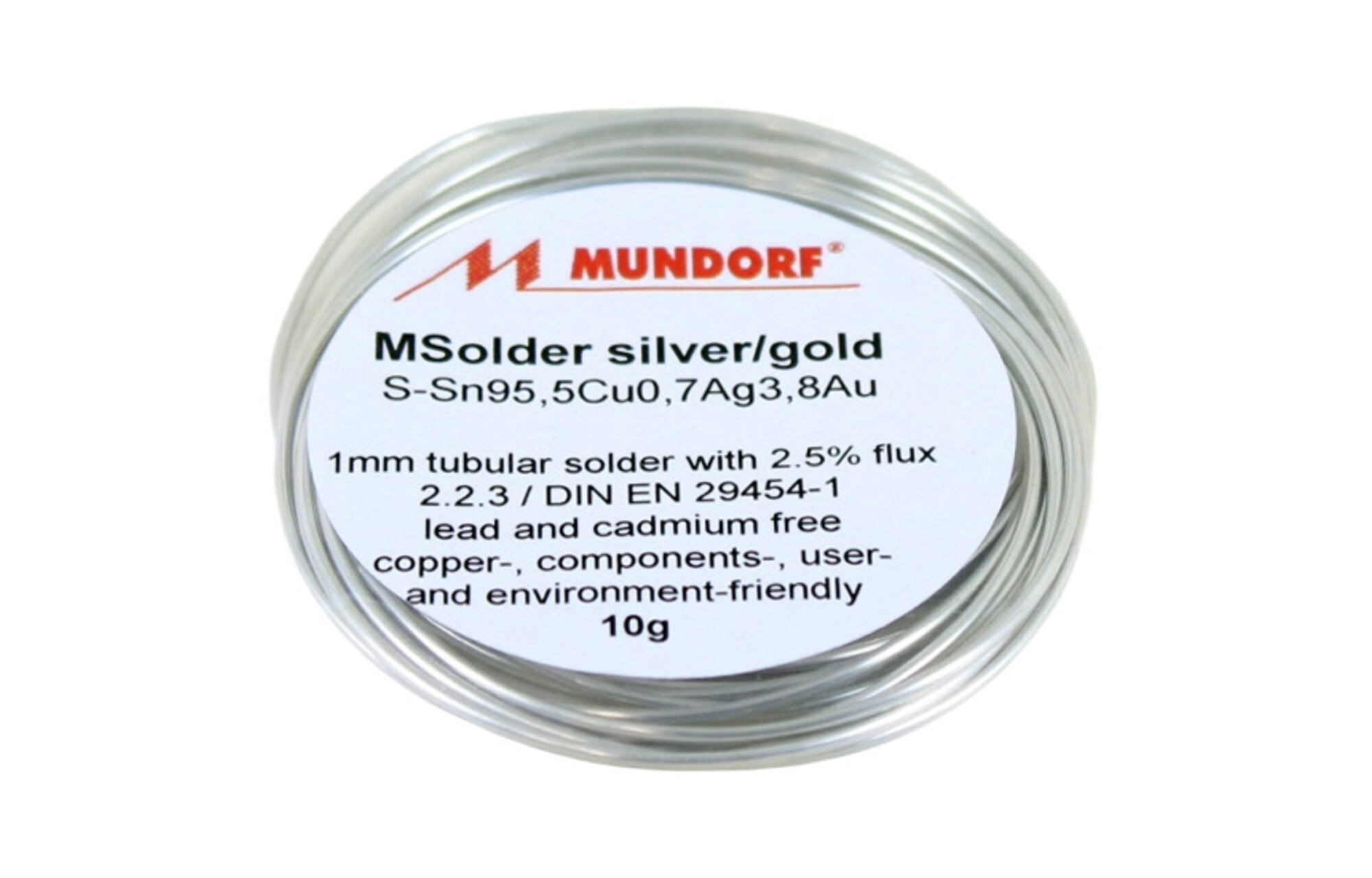 Mundorf MSOL.SG-010G Msolder SilverGold forrasztó ón 10g