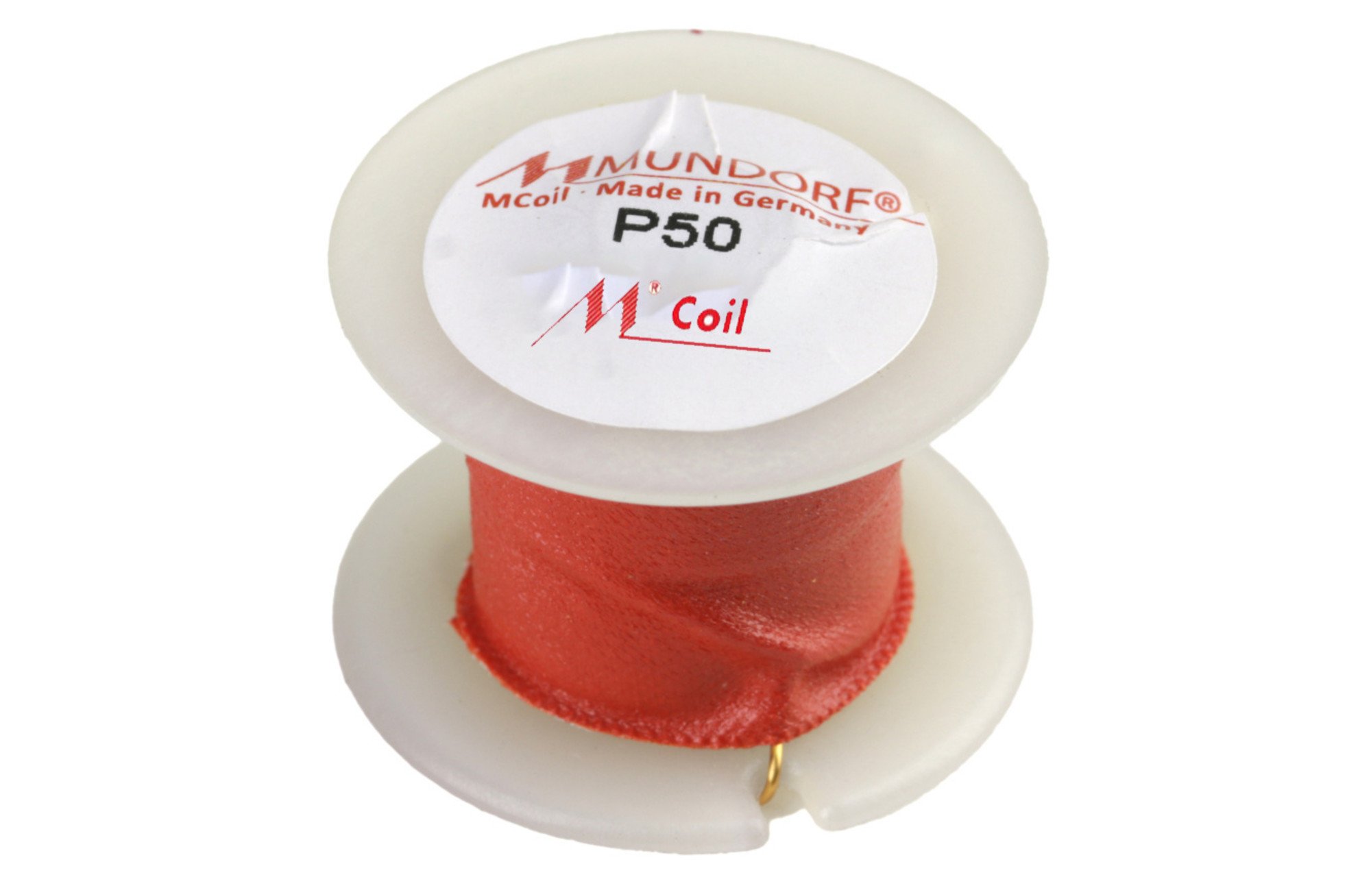 Mundorf P50-5,6 | 5,6 mH | 2,29 ohm | 3% | 24 AWG | Vasmagos tekercs